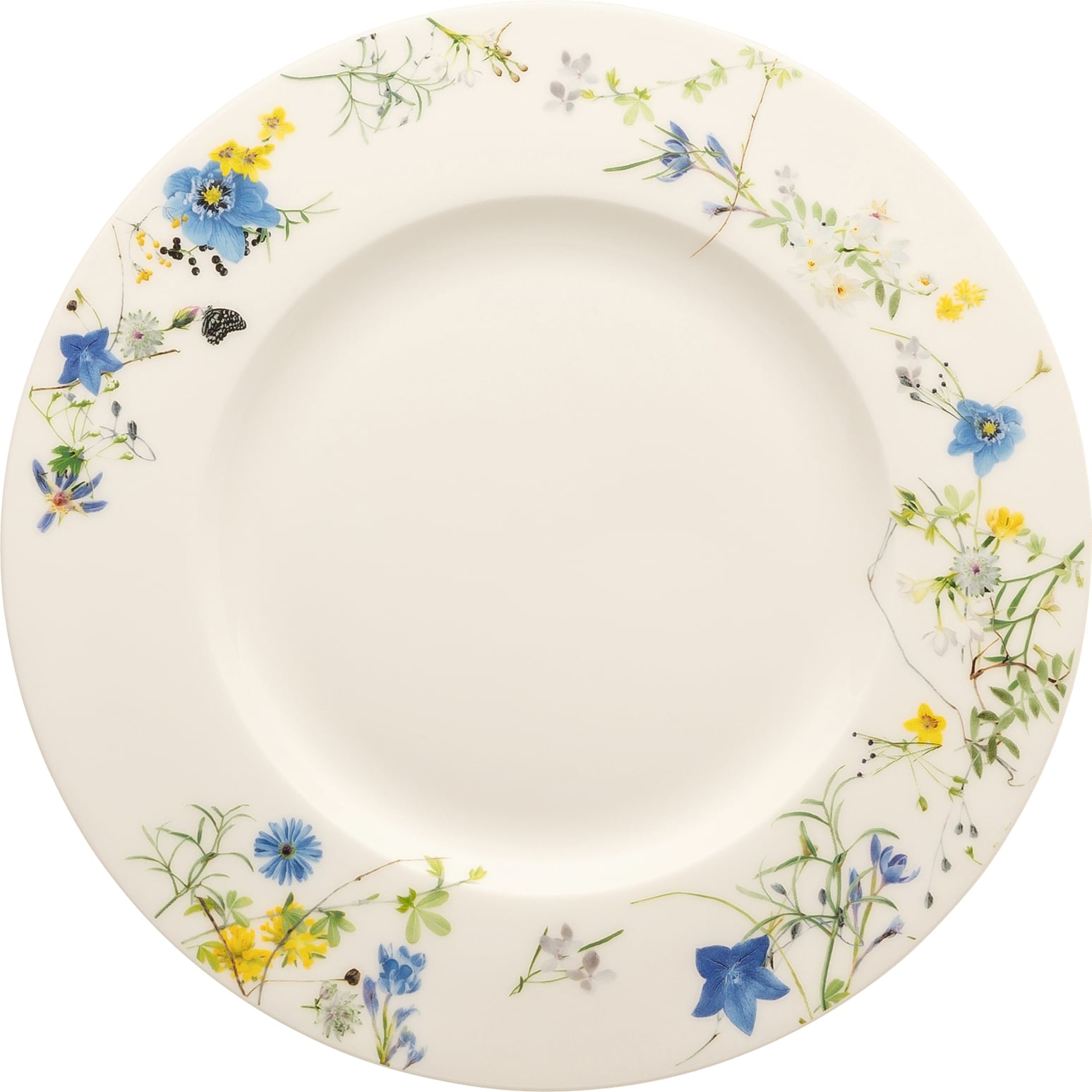 Talerz śniadaniowy Brillance Alpejski Ogród 23 cm
