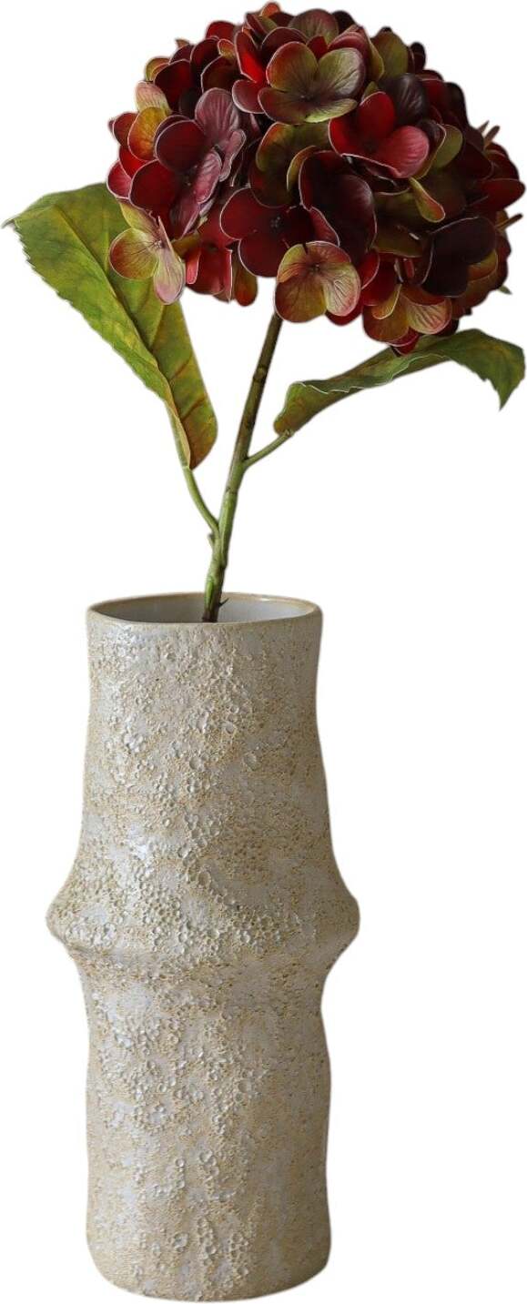 Kwiat sztuczny Botane hortensja 60 cm ciemnobordowa