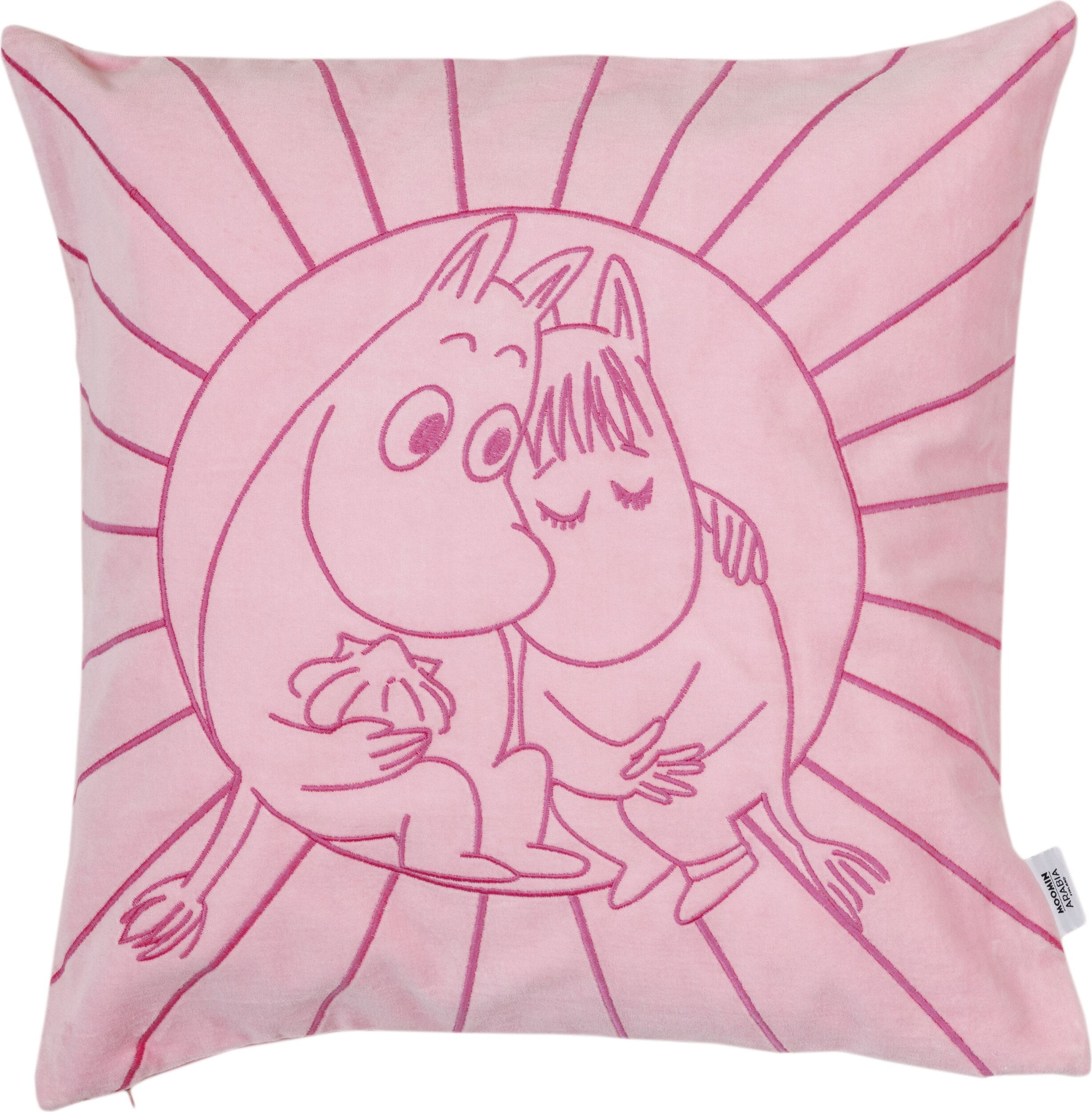 Poszewka na poduszkę Arabia Finland Muminki Sweethearts 50 x 50 cm