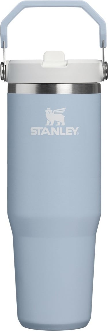 Kubek termiczny z uchwytem i słomką IceFlow Blue Dream Stone 890 ml
