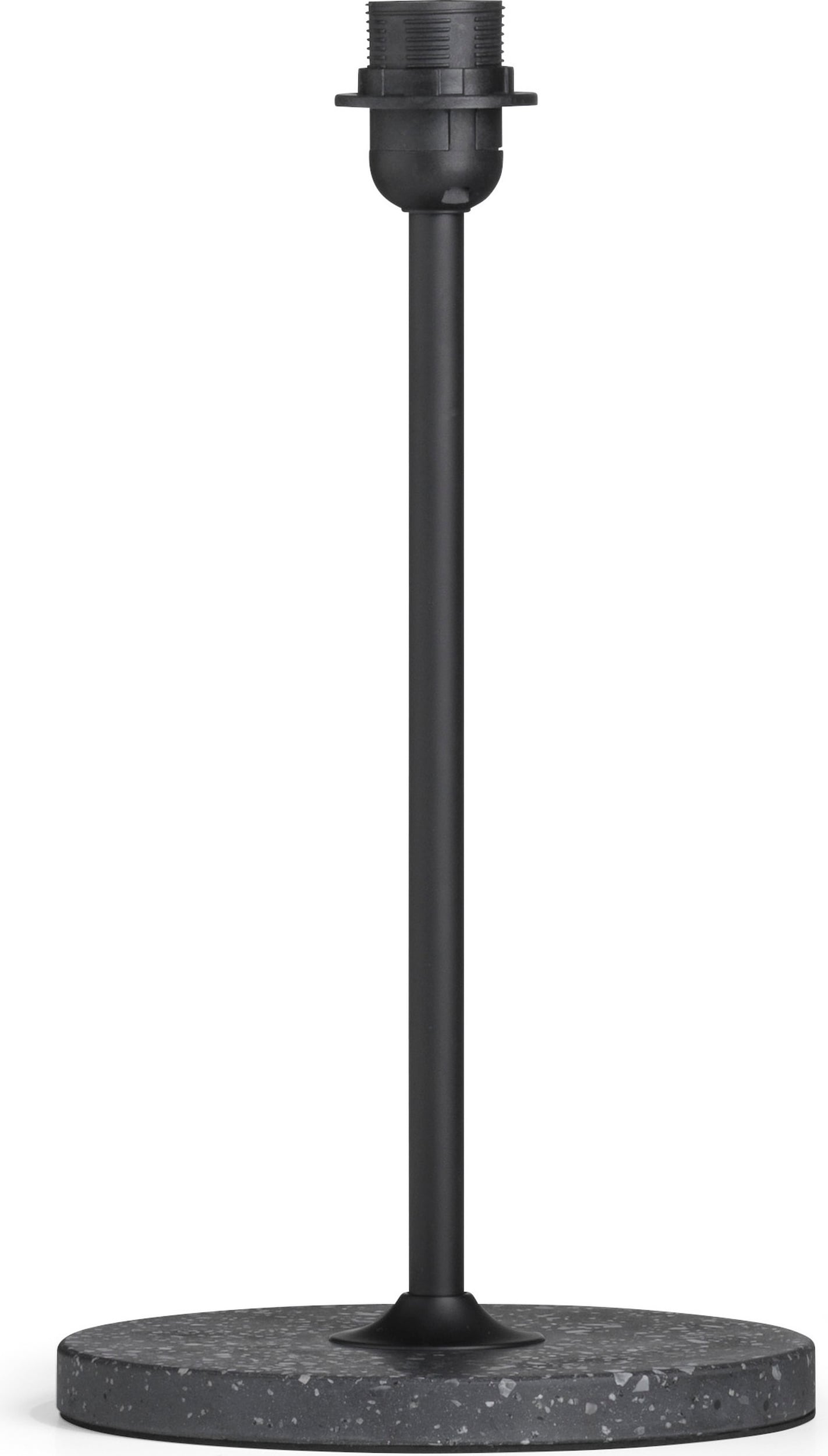 Podstawa do lamp Common czarna z lastryko