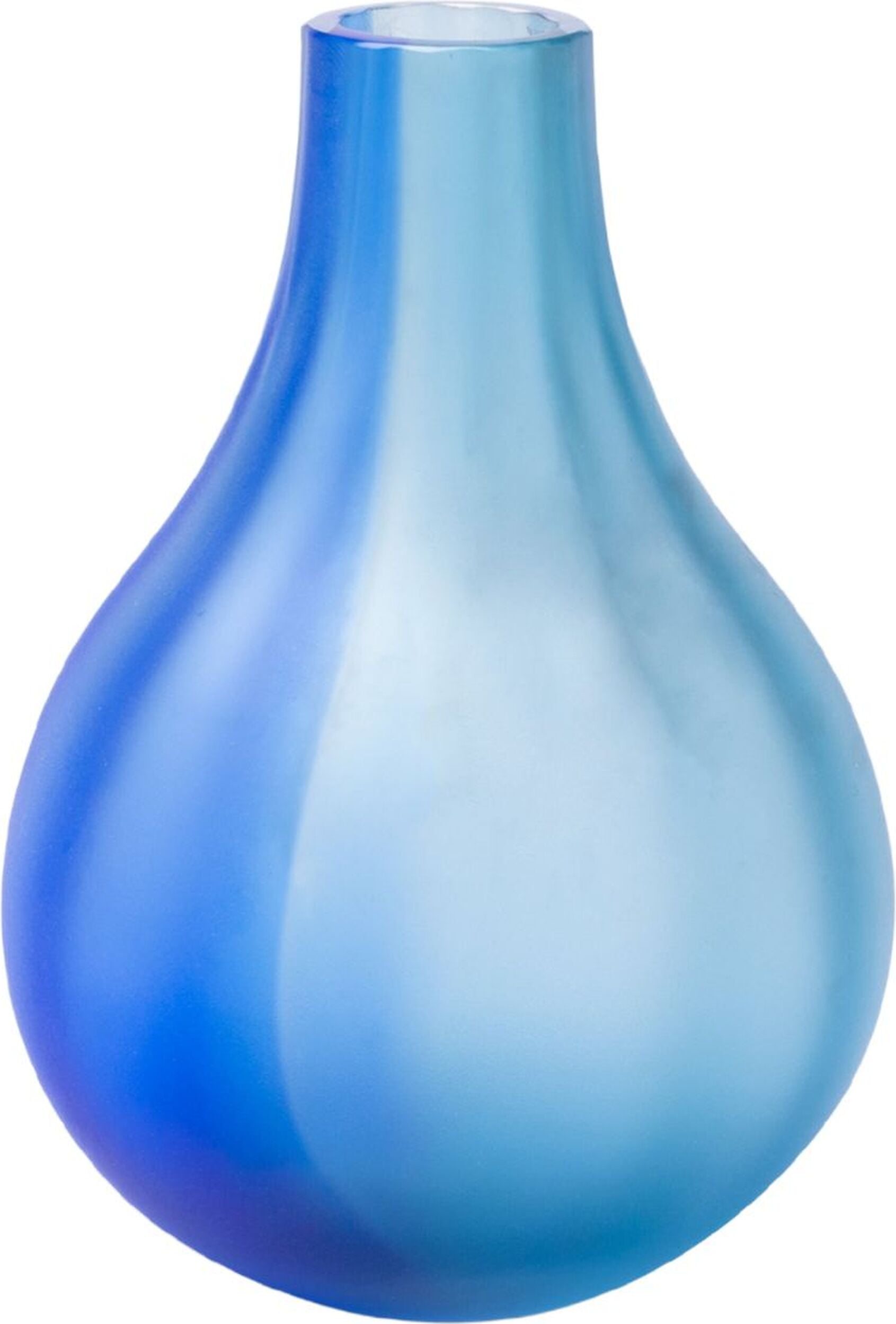 Wazon Iris niebieski mat