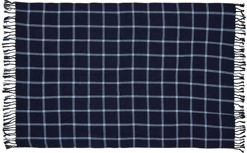 Koc Flok 140 x 200 cm granatowy