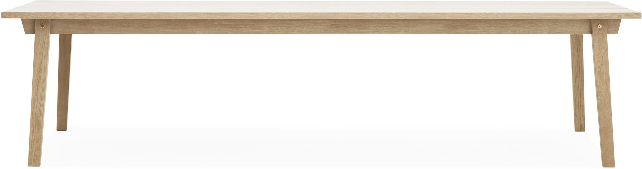 Stół prostokątny Slice 90x300 cm dębowy
