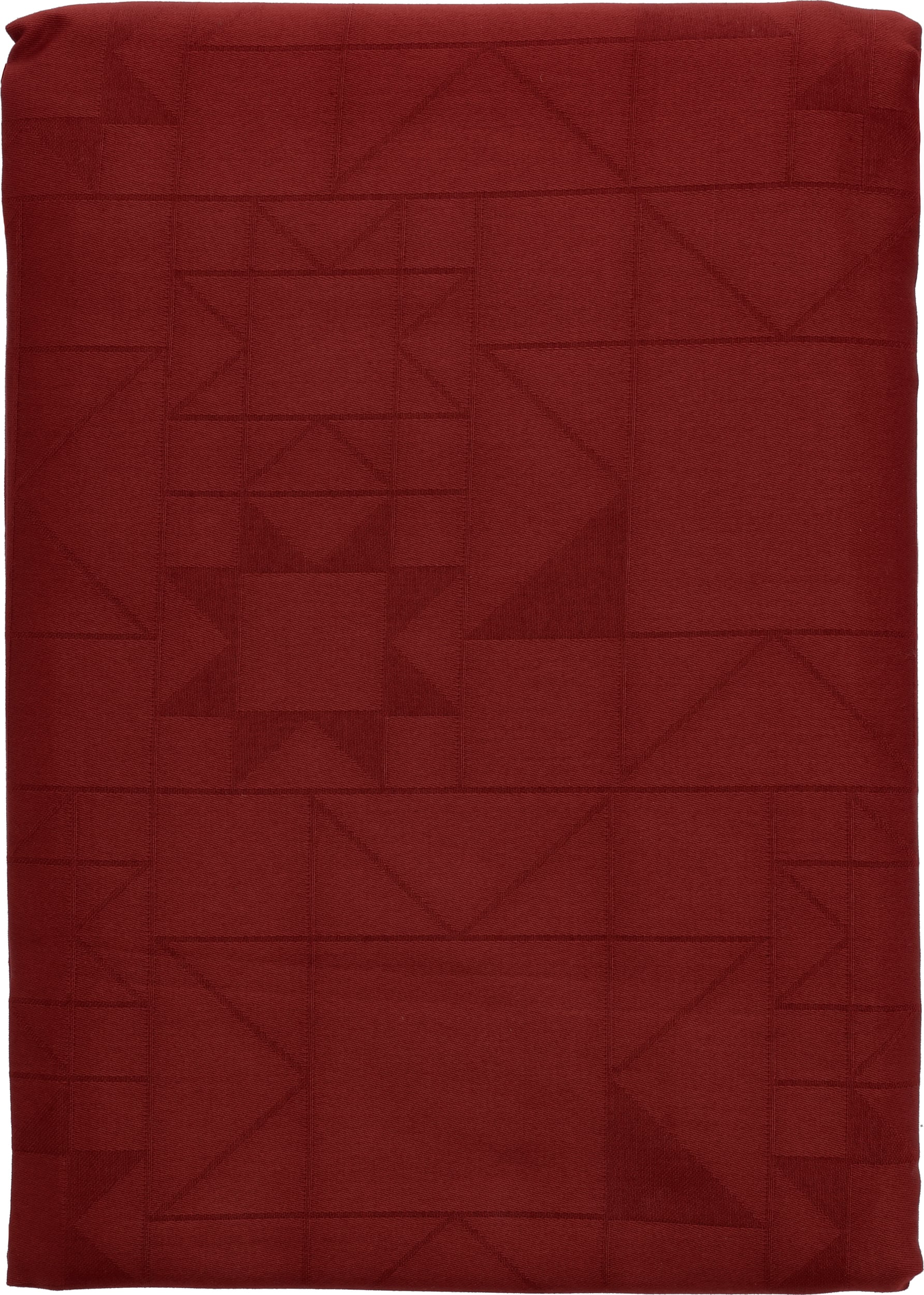 Obrus Star Damask 140 x 270 cm czerwony