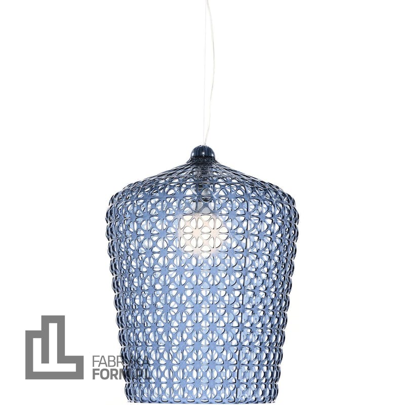 Lampa wisząca Kabuki niebieska