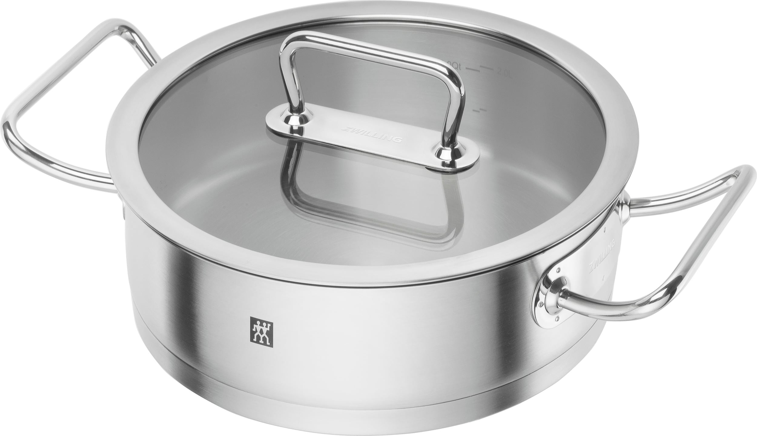 Patelnia Zwilling Pro 24 cm z dwoma uchwytami i pokrywką