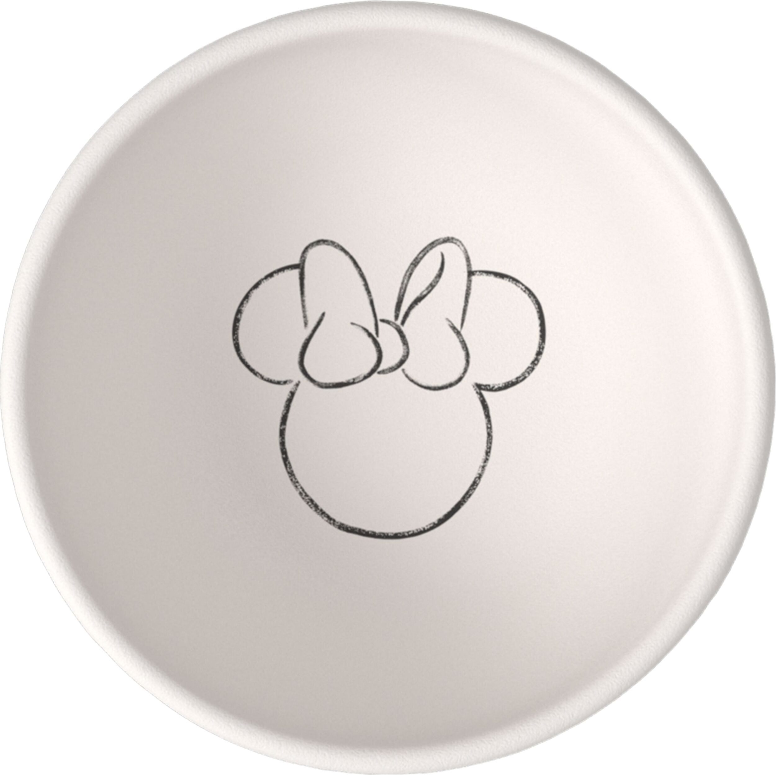 Miseczka na sos lub dip Manufacture Rock Mickey Mouse 7 7 cm biała
