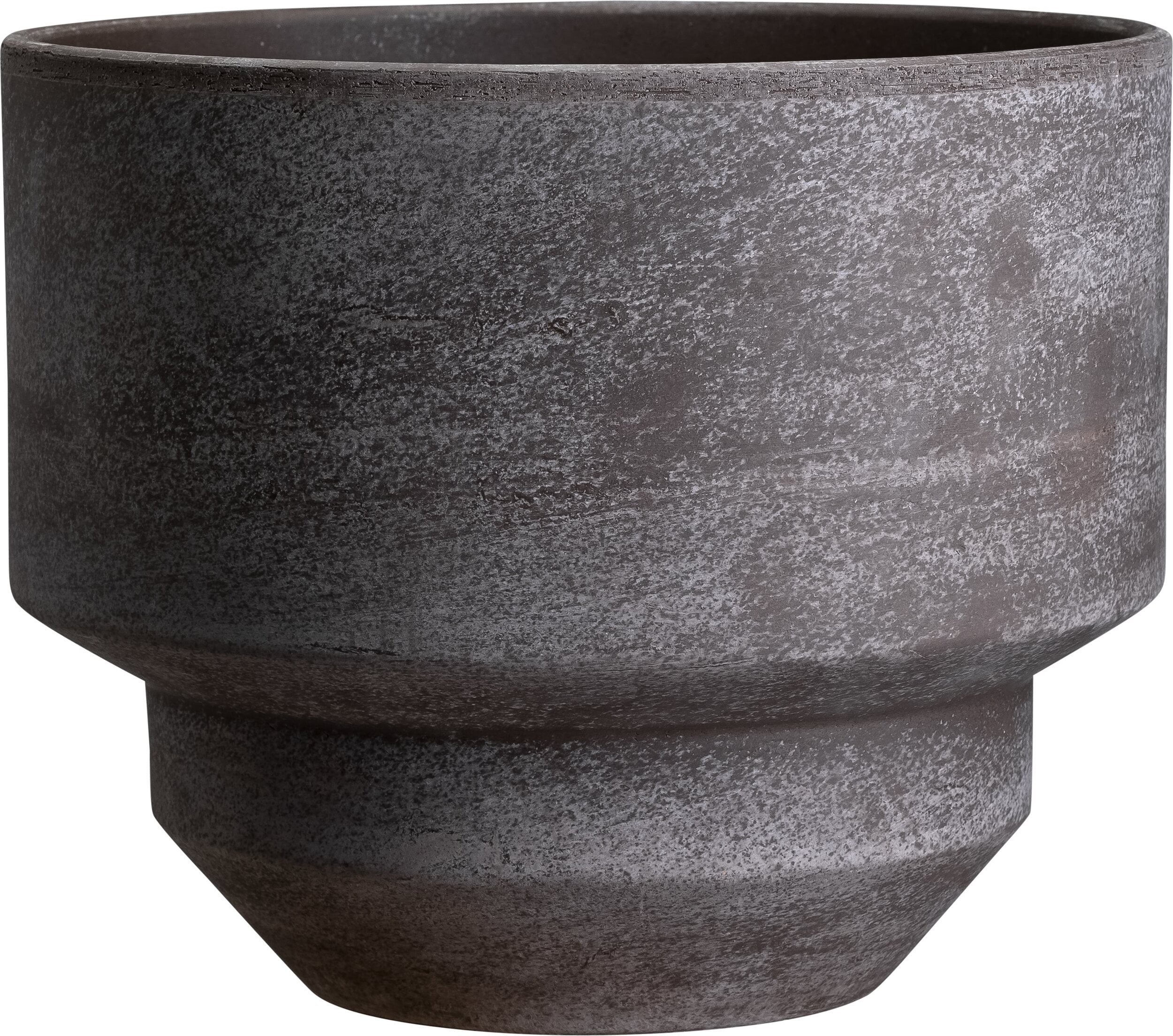 Doniczka Hoff niska 30 cm szara