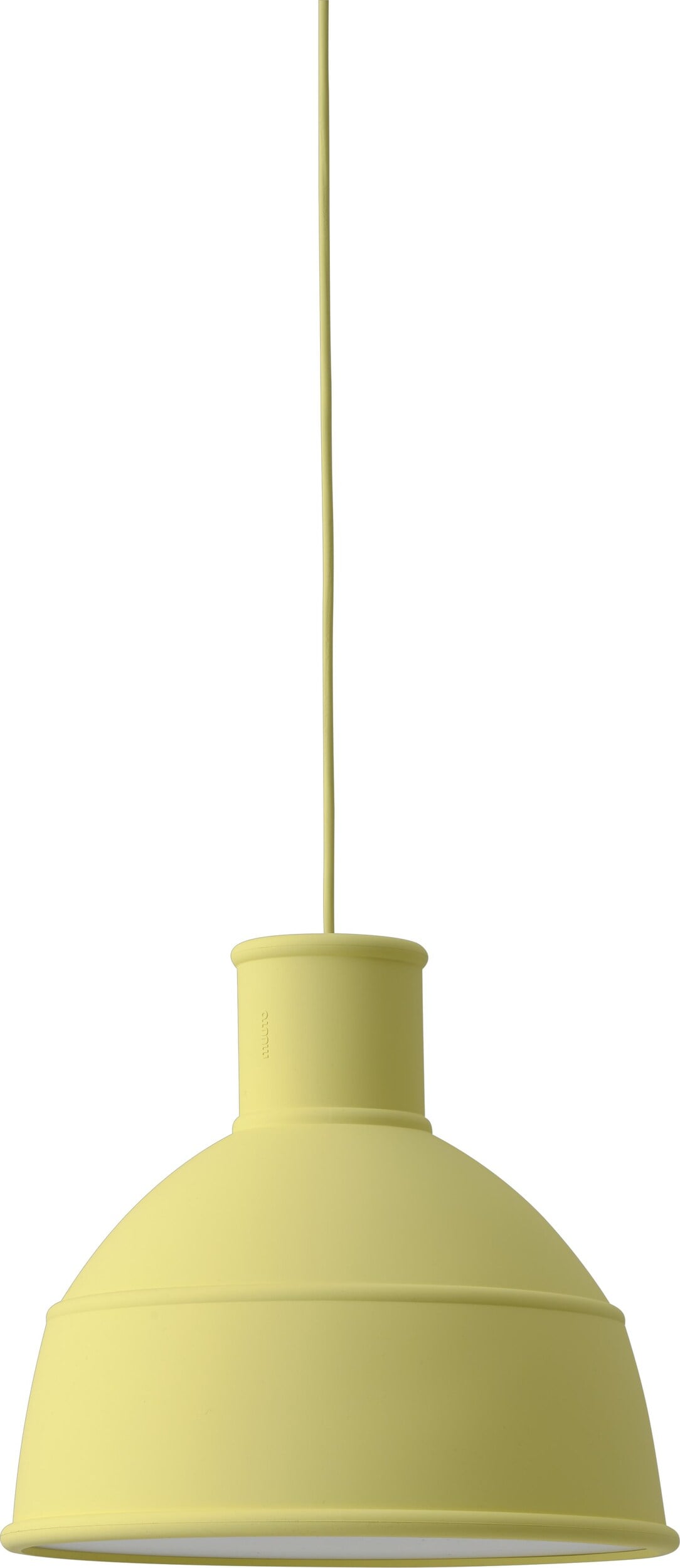Lampa wisząca Unfold jasnożółta