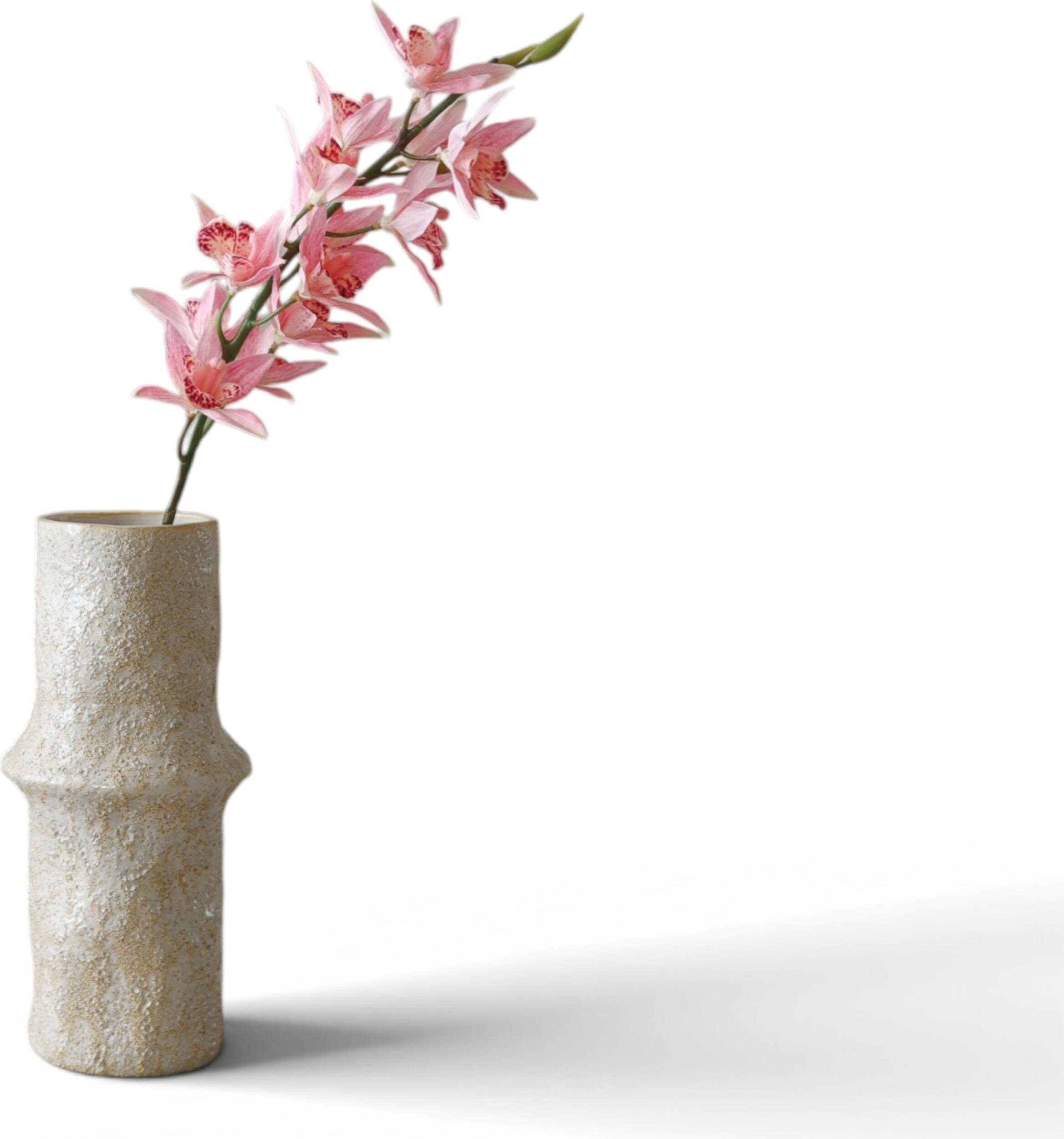 Kwiat sztuczny Botane storczyk 80 cm różowy odmiana Iridioides