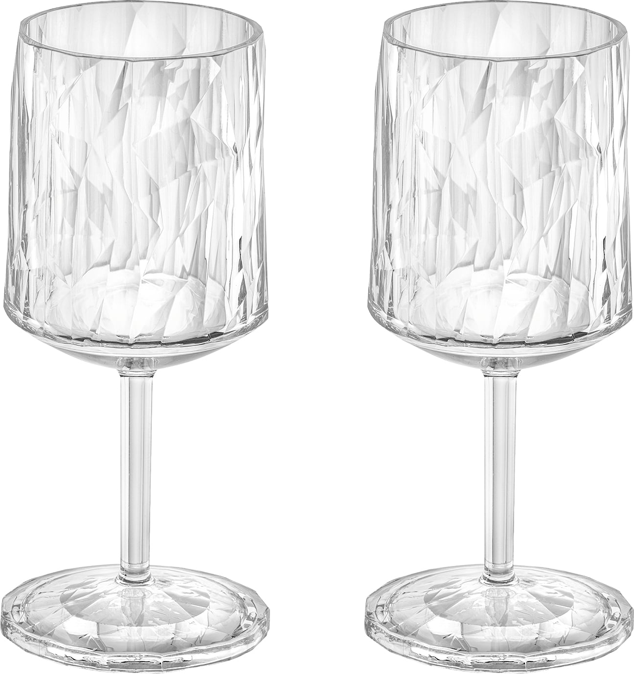 Kieliszki do wina z tworzywa Club No. 9 Tritan 200 ml przezroczyste 2 szt.