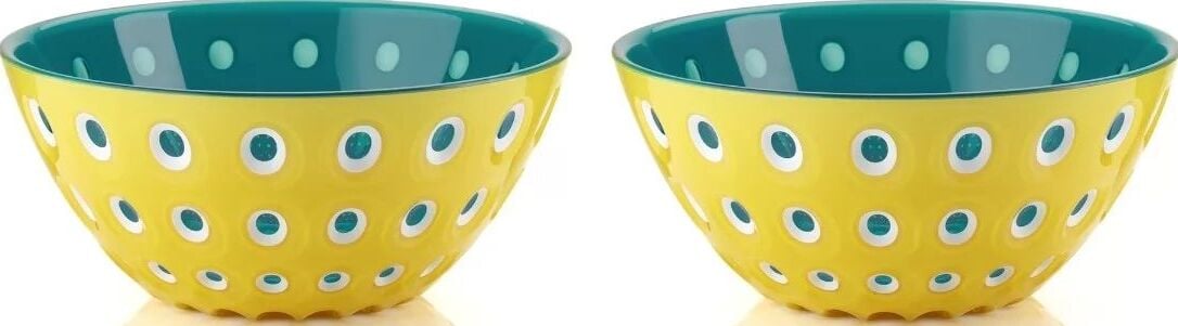 Miseczki na przekąski Le Murrine 12 5 cm żółto-niebieskie 2 szt.