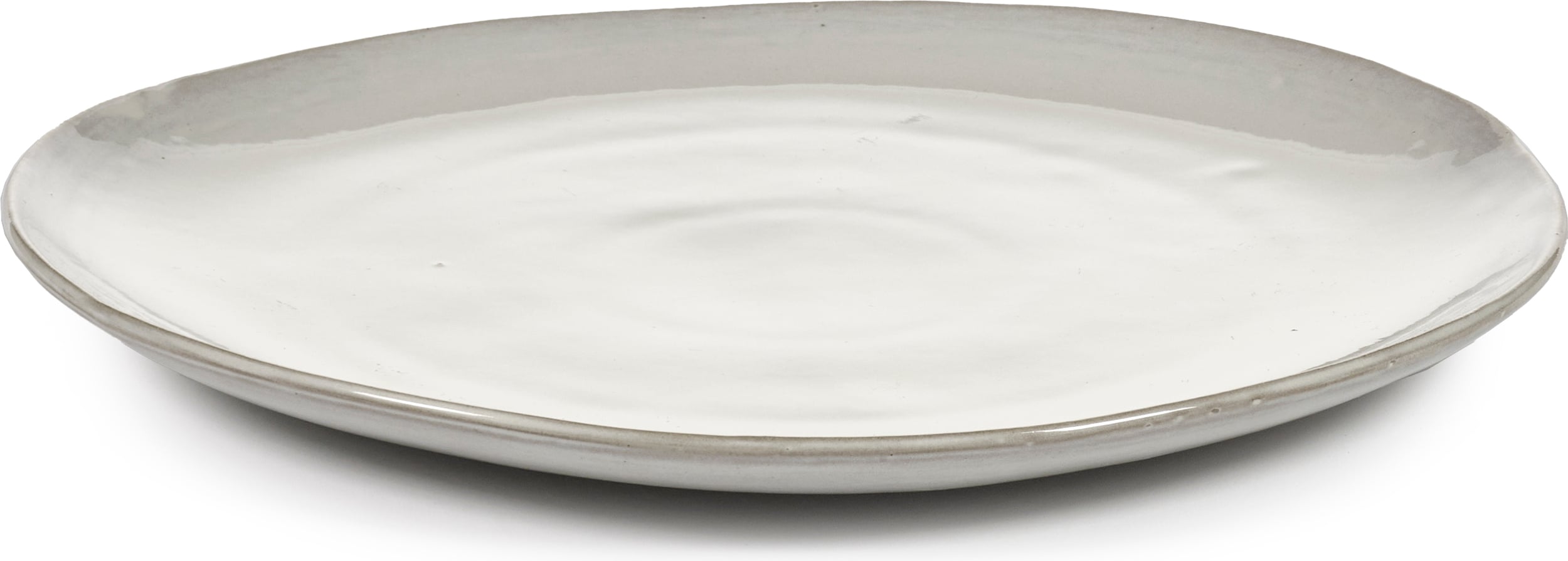 Talerze obiadowe La Mère 27 cm złamana biel 2 szt.