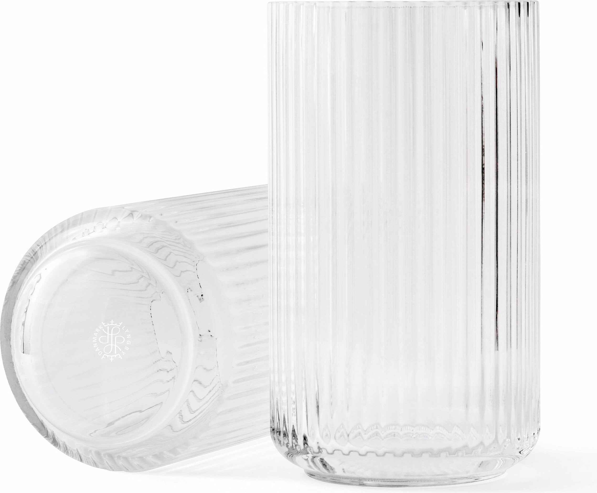 Wazon Lyngby szklany Clear 25 cm