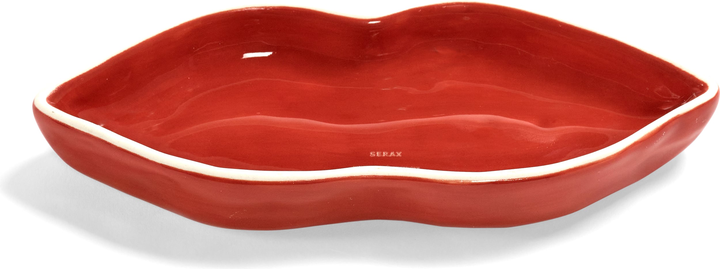 Talerze do serwowania Les Objets Mouleversants 16 cm czerwone 4 szt.