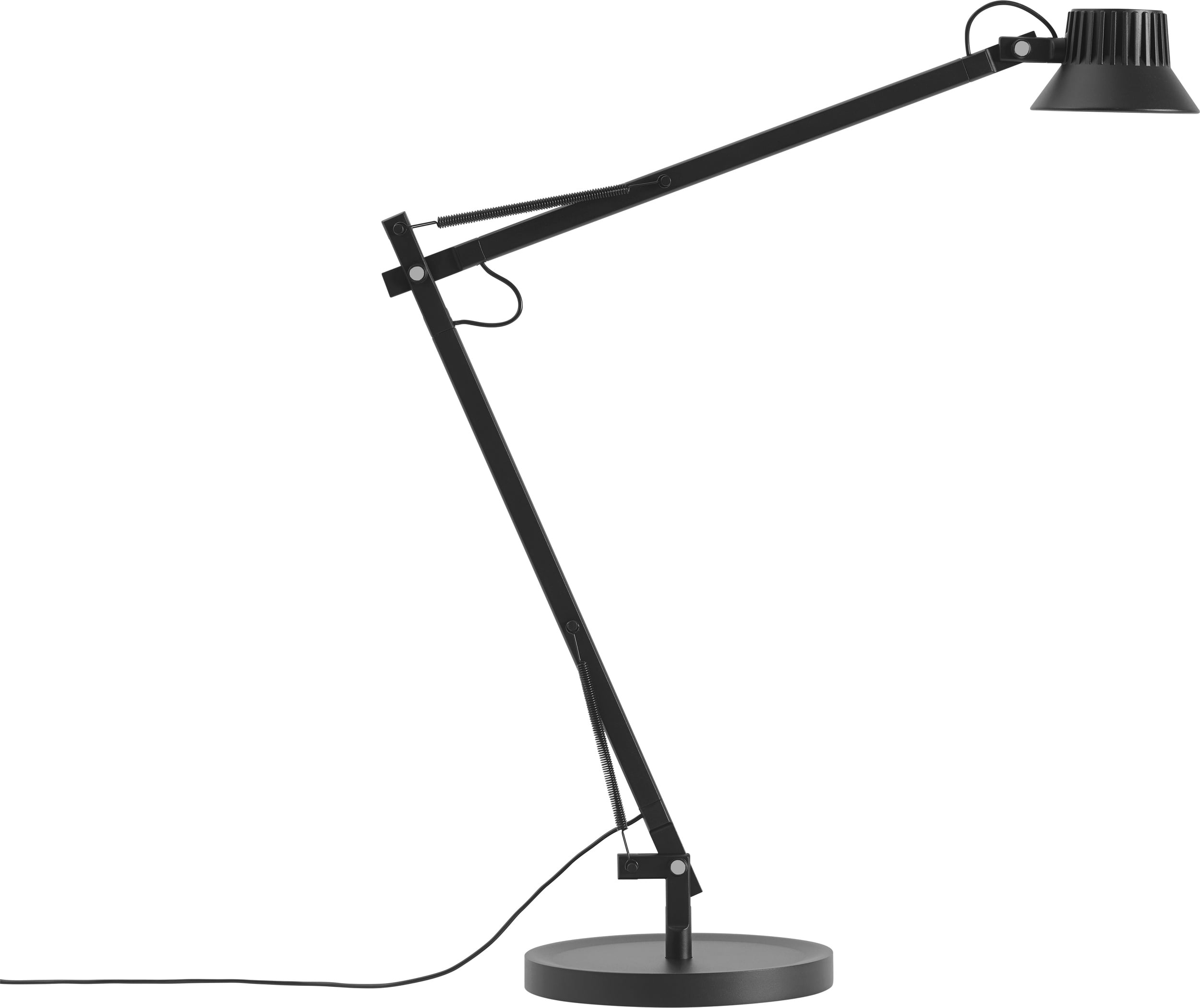 Lampa stołowa Dedicate L2 czarna z podstawą