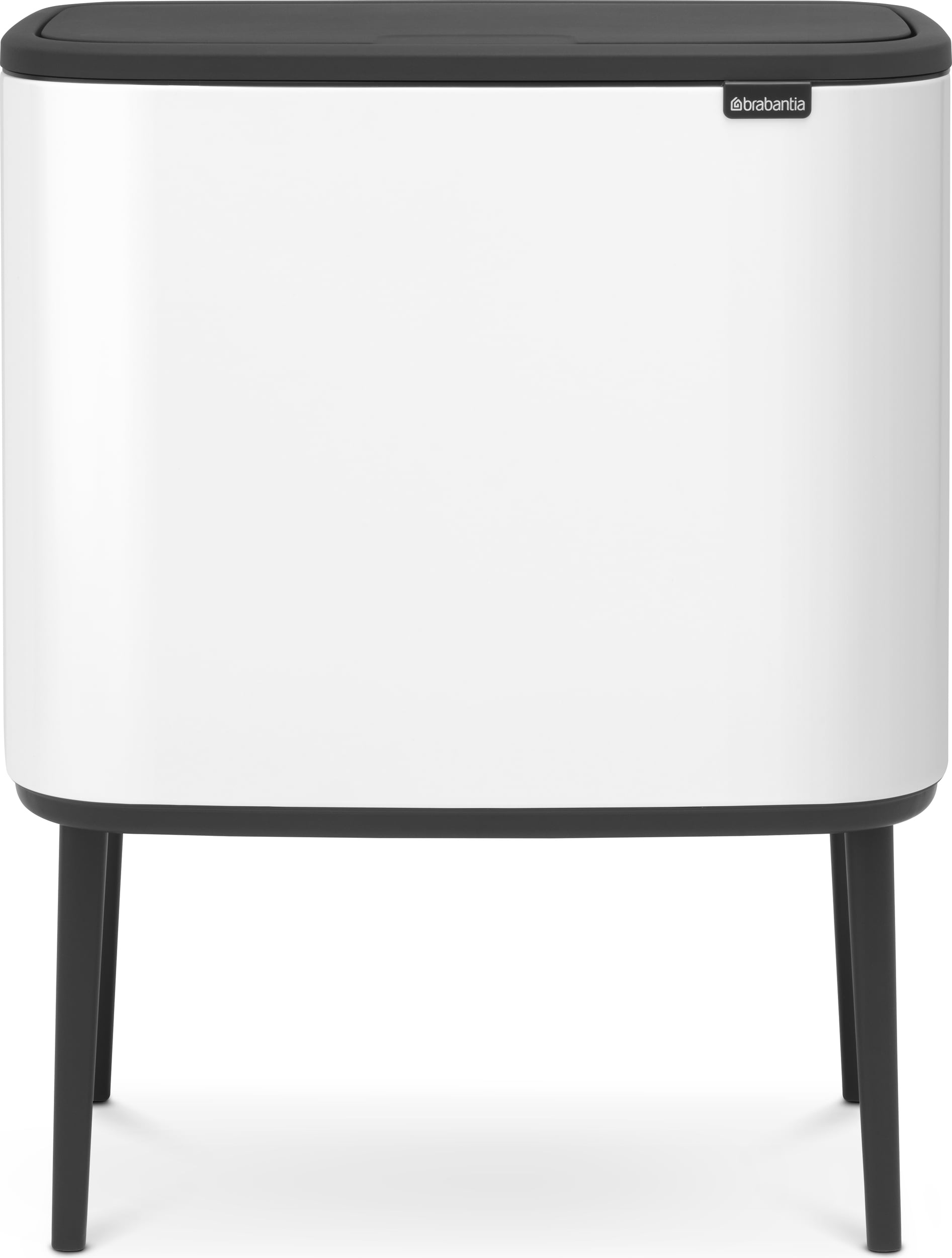 Kosz na śmieci Bo Touch Bin 11 l + 23 l biały