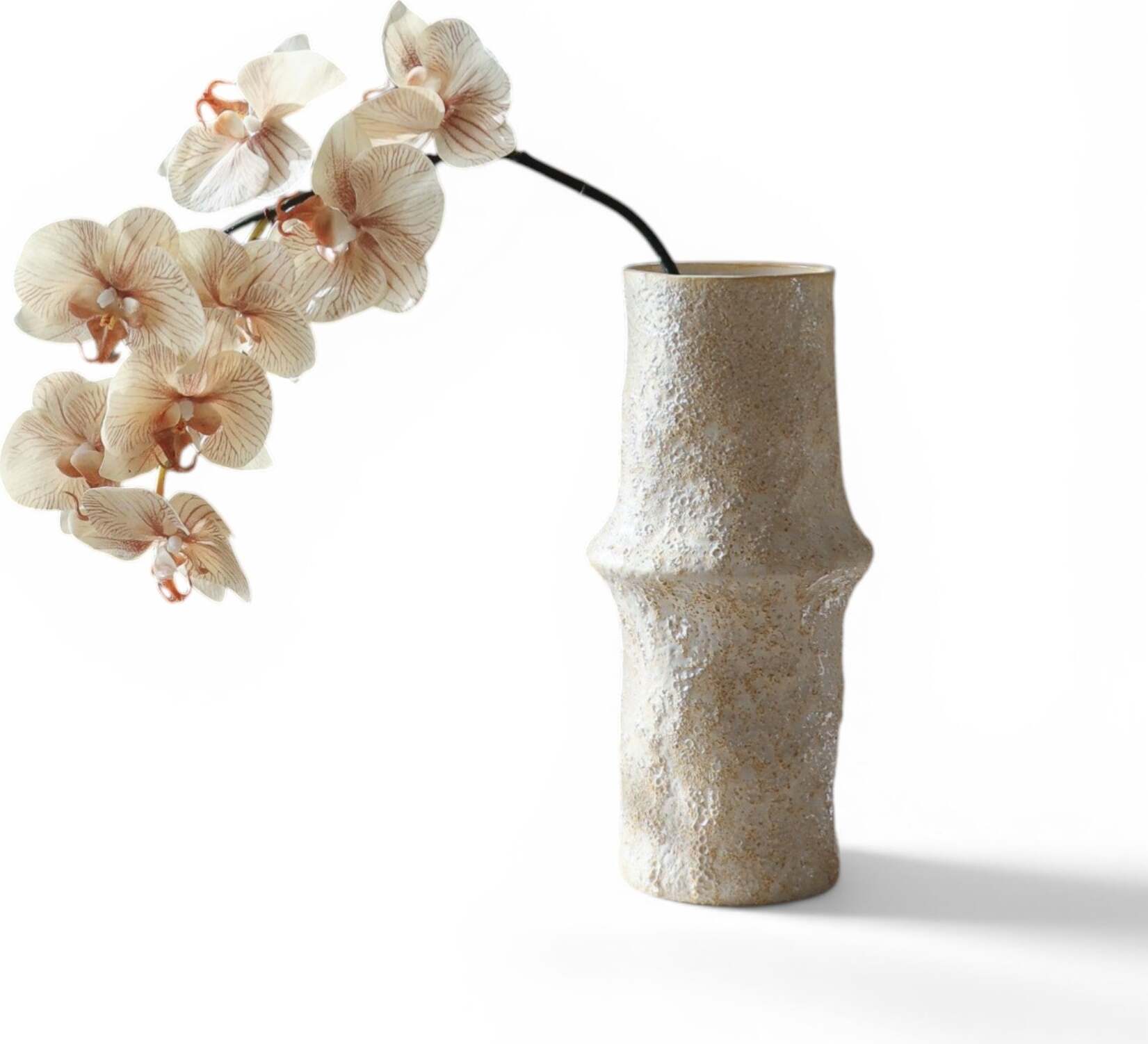 Kwiat sztuczny Botane storczyk 99 cm beżowy