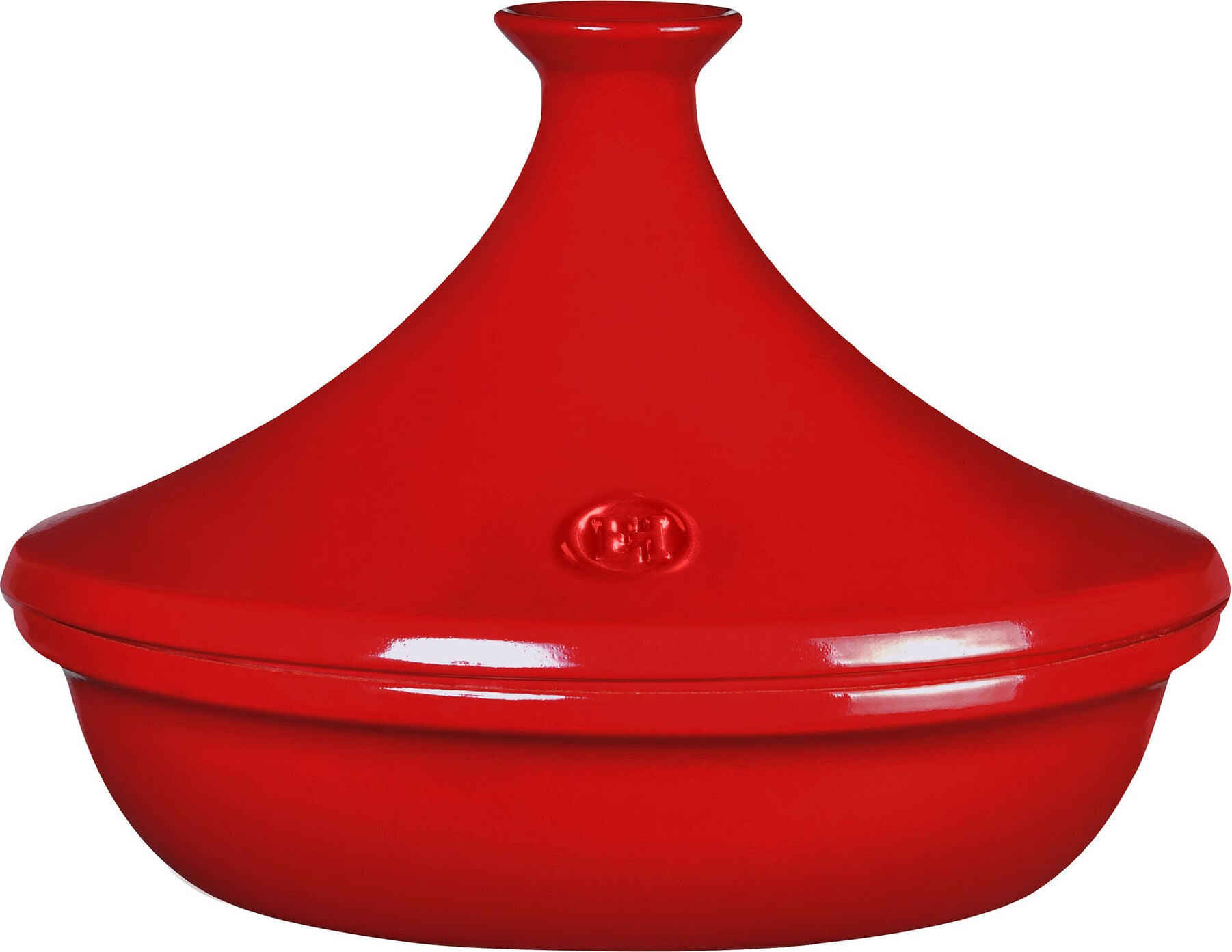 Naczynie do tagine Emile Henry 3 l czerwone