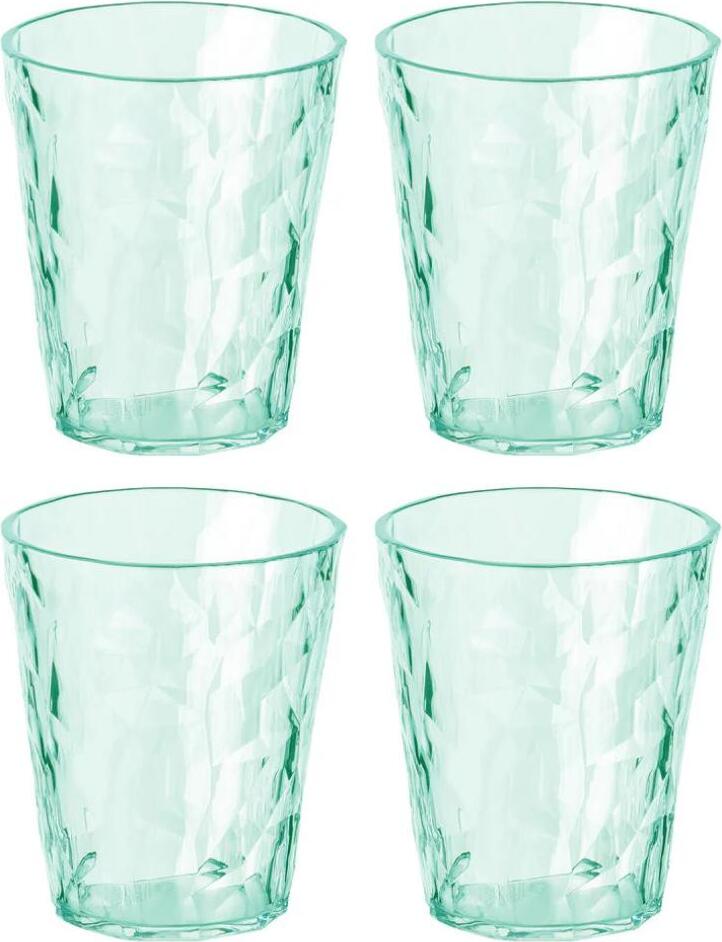 Kubki Club No. 1 250 ml transparentny jadeit 4 szt.