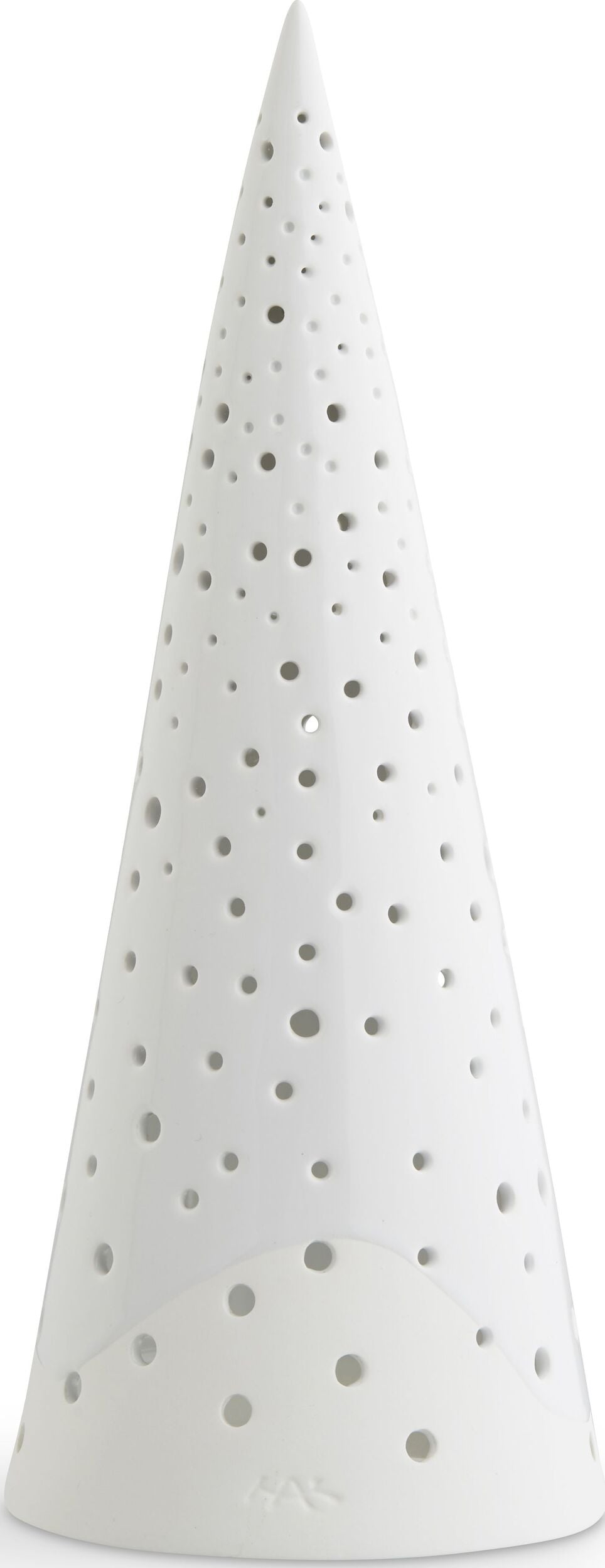 Świecznik na tealighty Nobili 30 cm biały