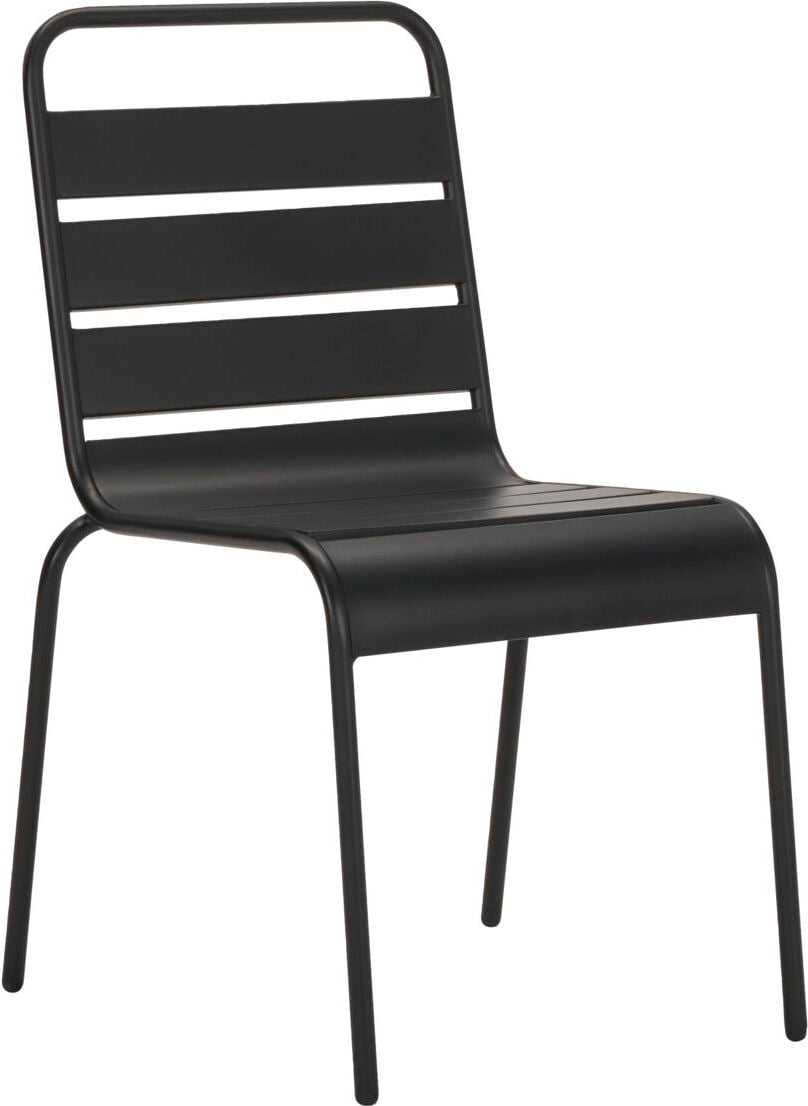 Krzesło ogrodowe Helo 81 cm czarne