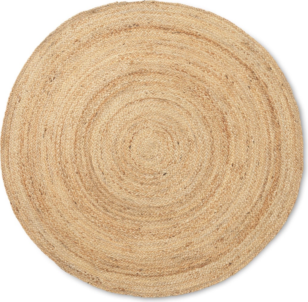 Dywan Eternal okrągły 120 cm naturalny jutowy