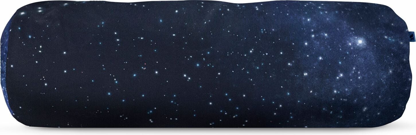 Poduszka wałek Foonka niebo północne 50 x 15 cm z wypełnieniem z łusek gryki