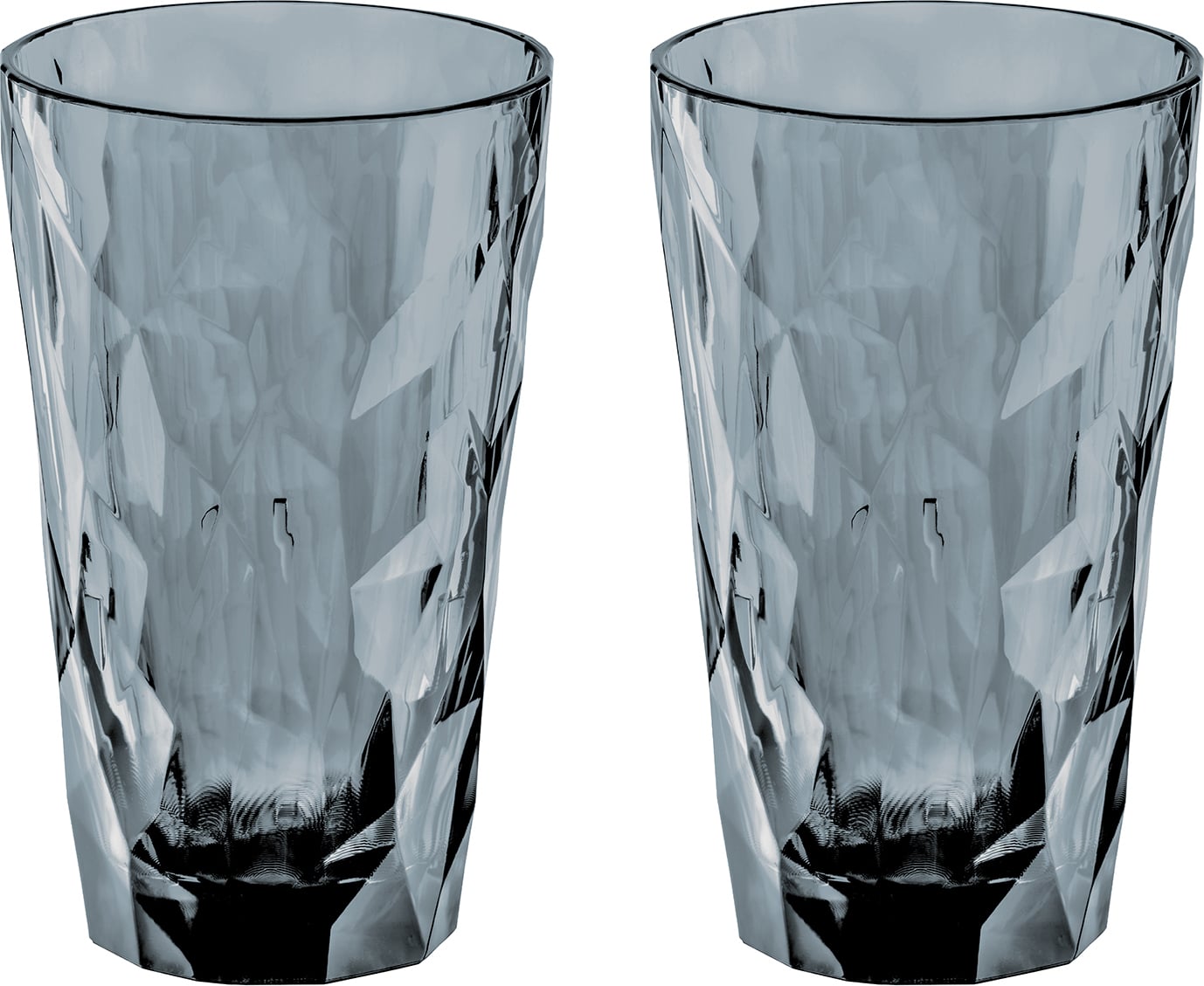 Szklanki z tworzywa Club No. 6 Tritan 300 ml szare 2 szt.