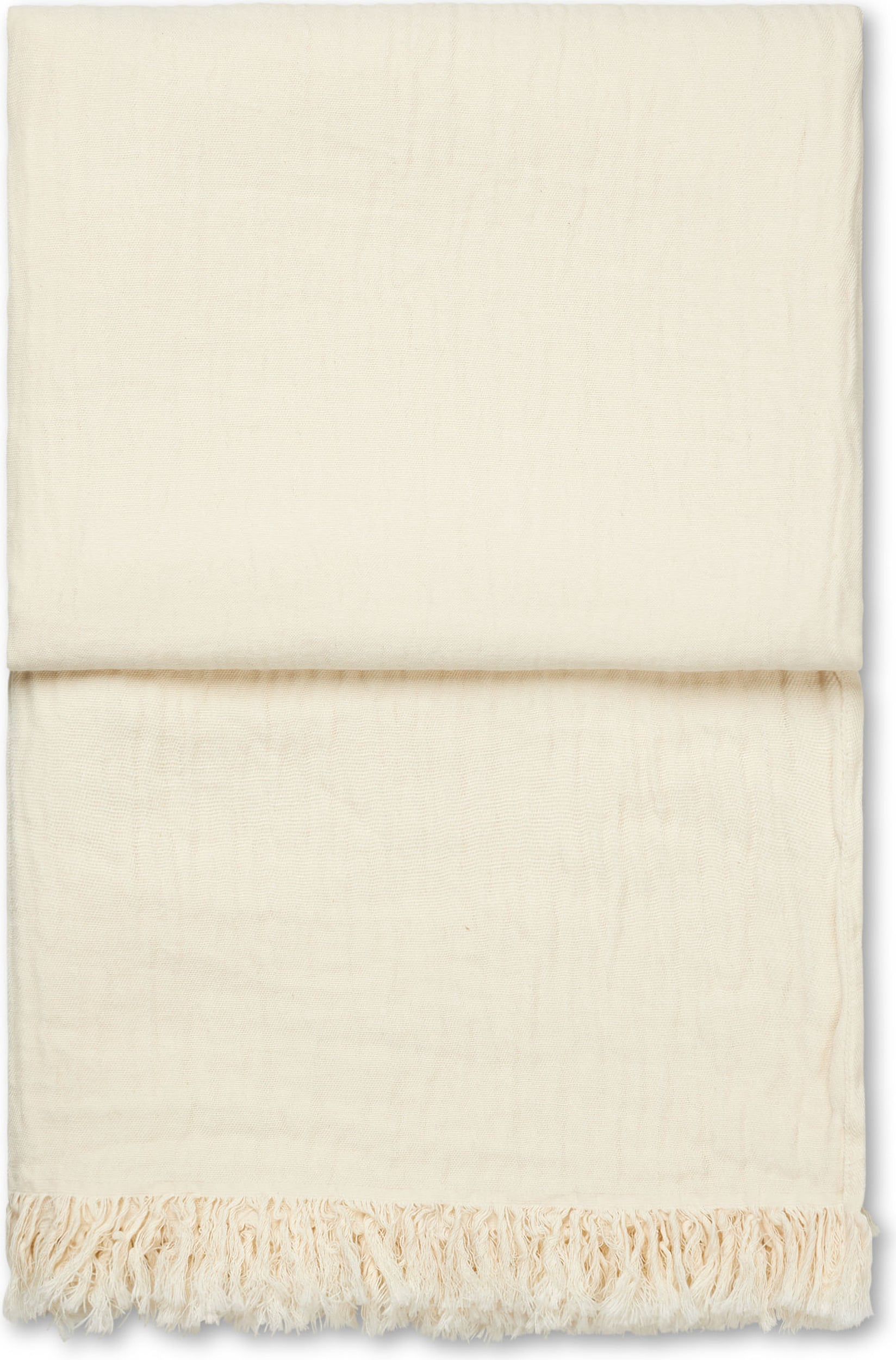 Koc Lavender 130 x 180 cm kość słoniowa
