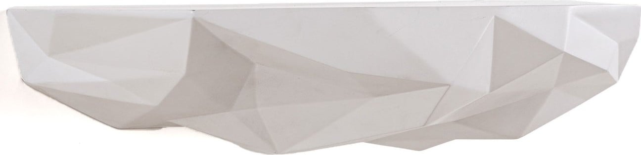 Półka ścienna Diesel Space Rock 37 7 cm biała