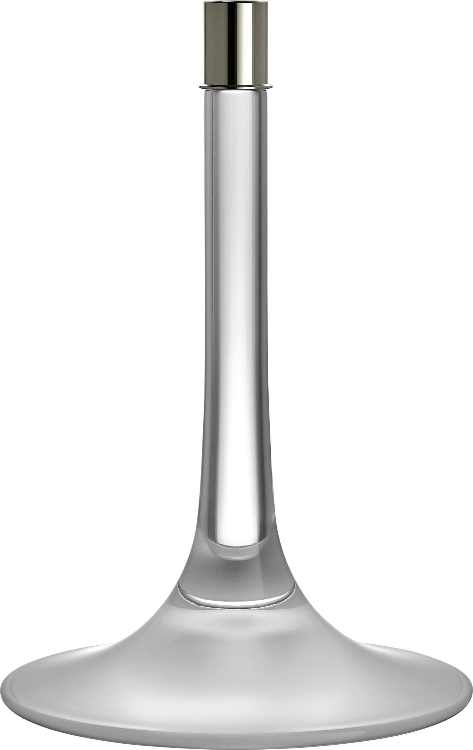 Świecznik na klasyczną świecę Cirrus 28 5 cm srebrny