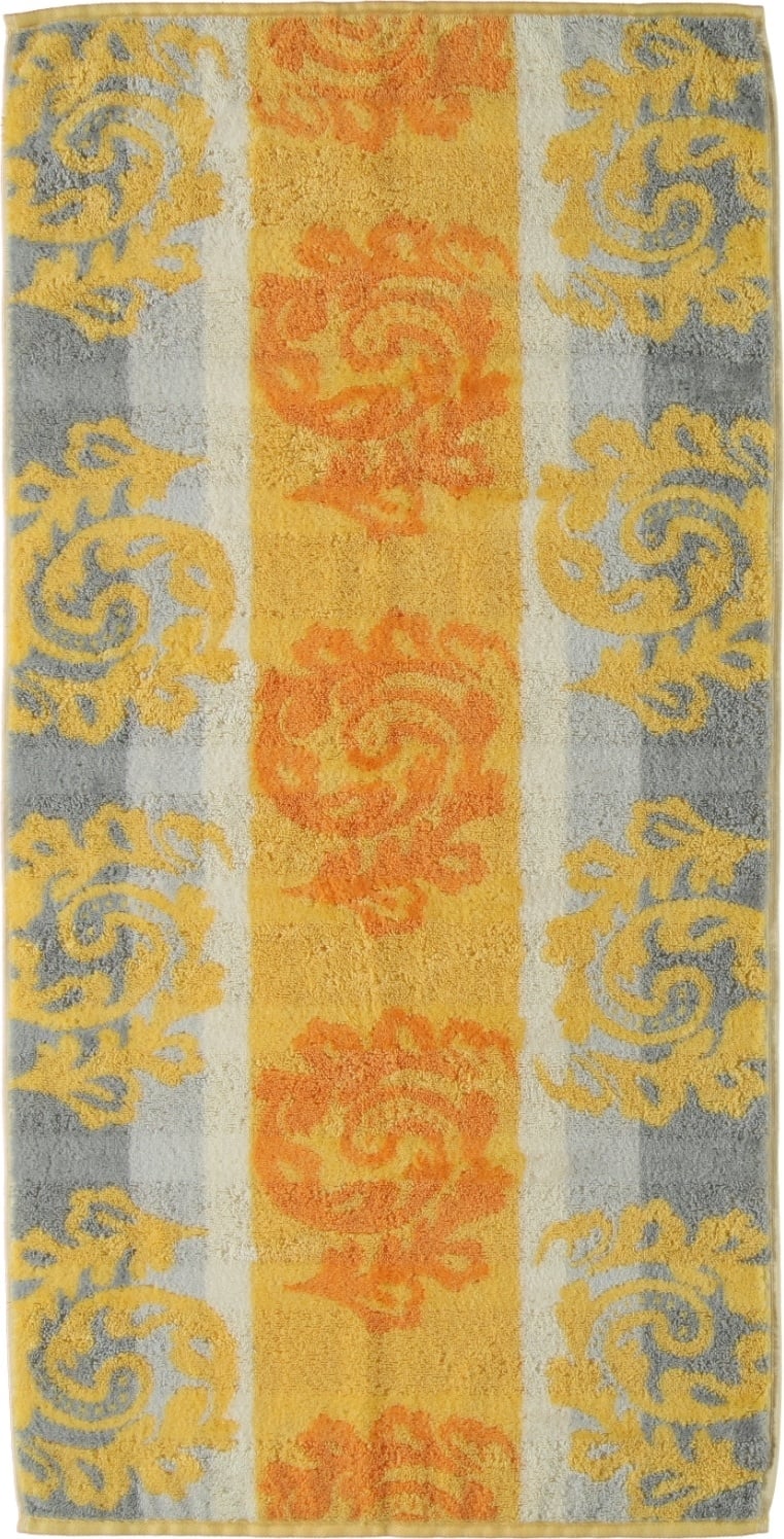 Ręcznik Cashmere żakard 80 x 150 cm jasnopomarańczowy