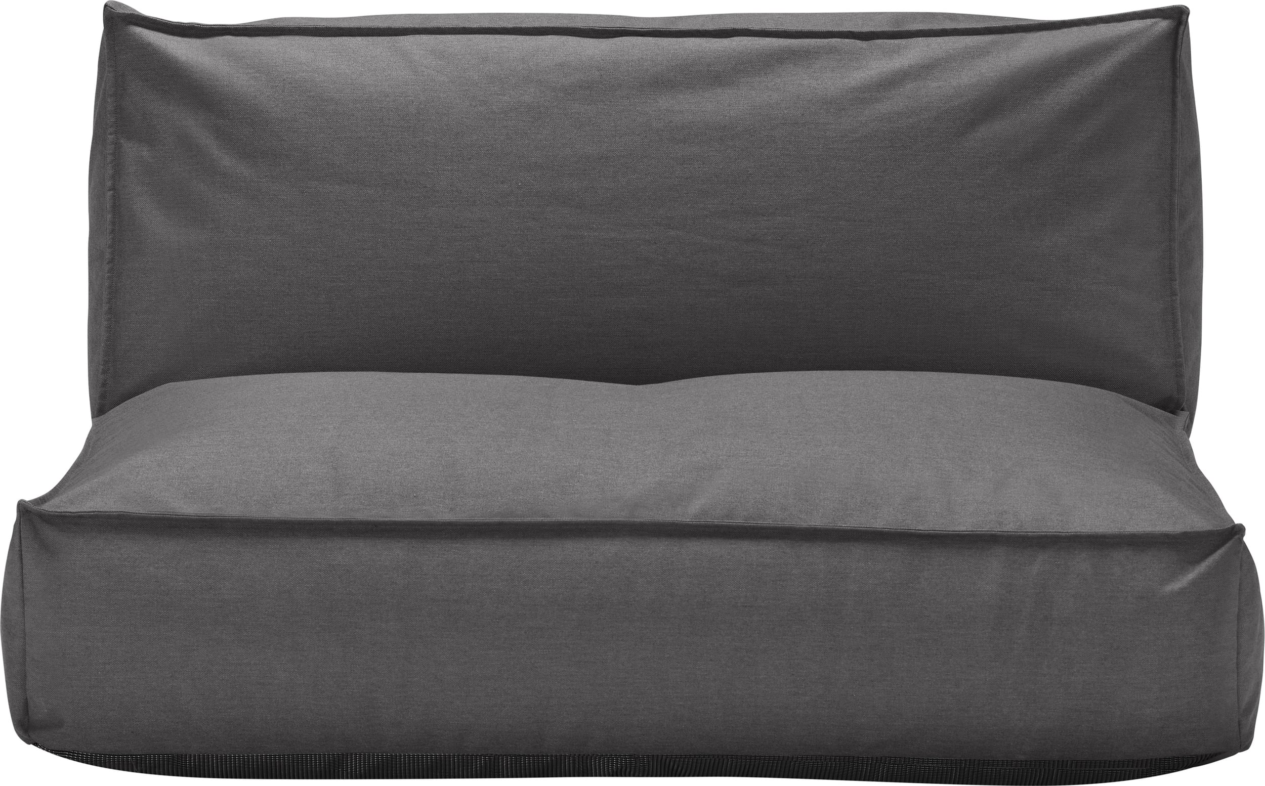 Sofa ogrodowa dwuosobowa Stay 120 x 120 cm ciemnoszara