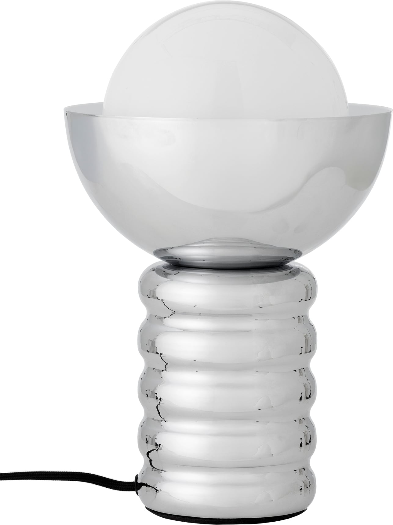 Lampa stołowa Spike 32 cm srebrna