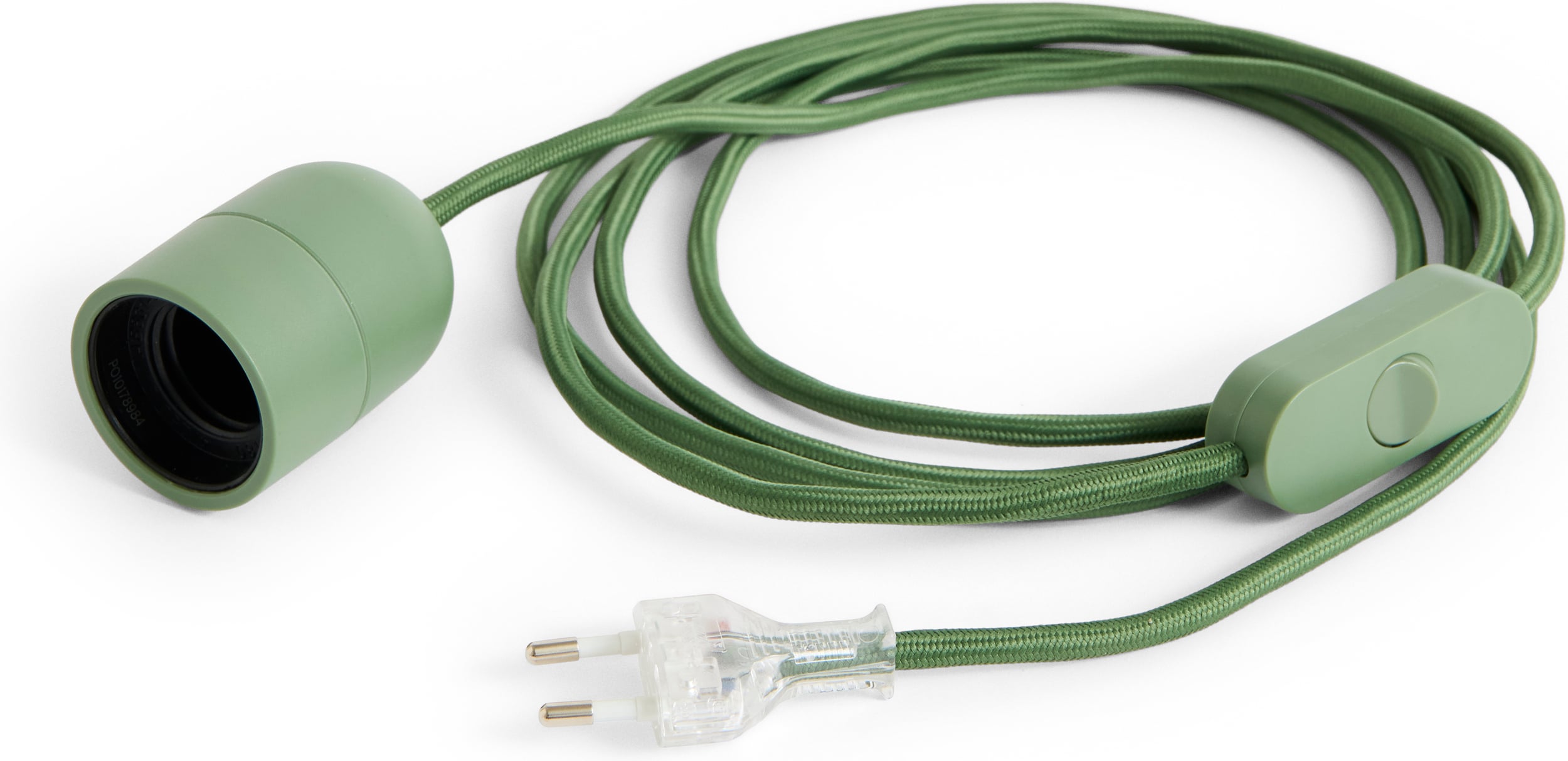 Przewód do lampy stołowej Common 240 cm zielony