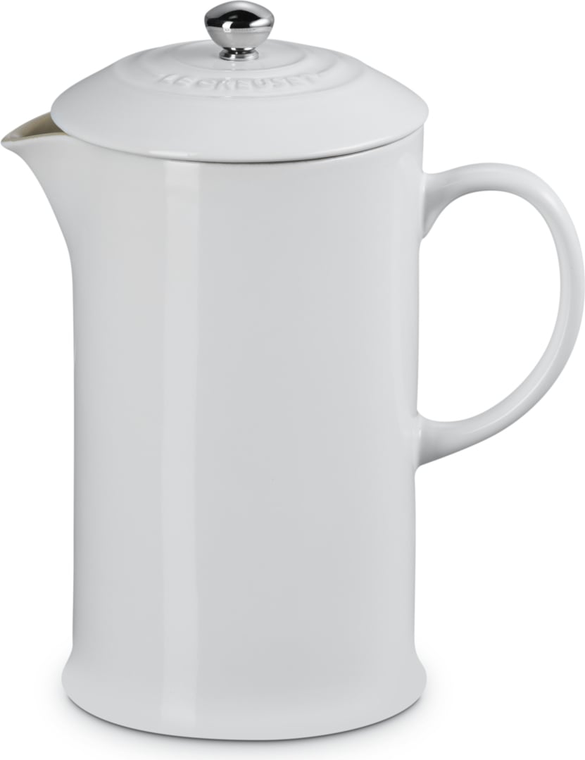 Zaparzacz tłokowy do kawy Le Creuset 1 l biały