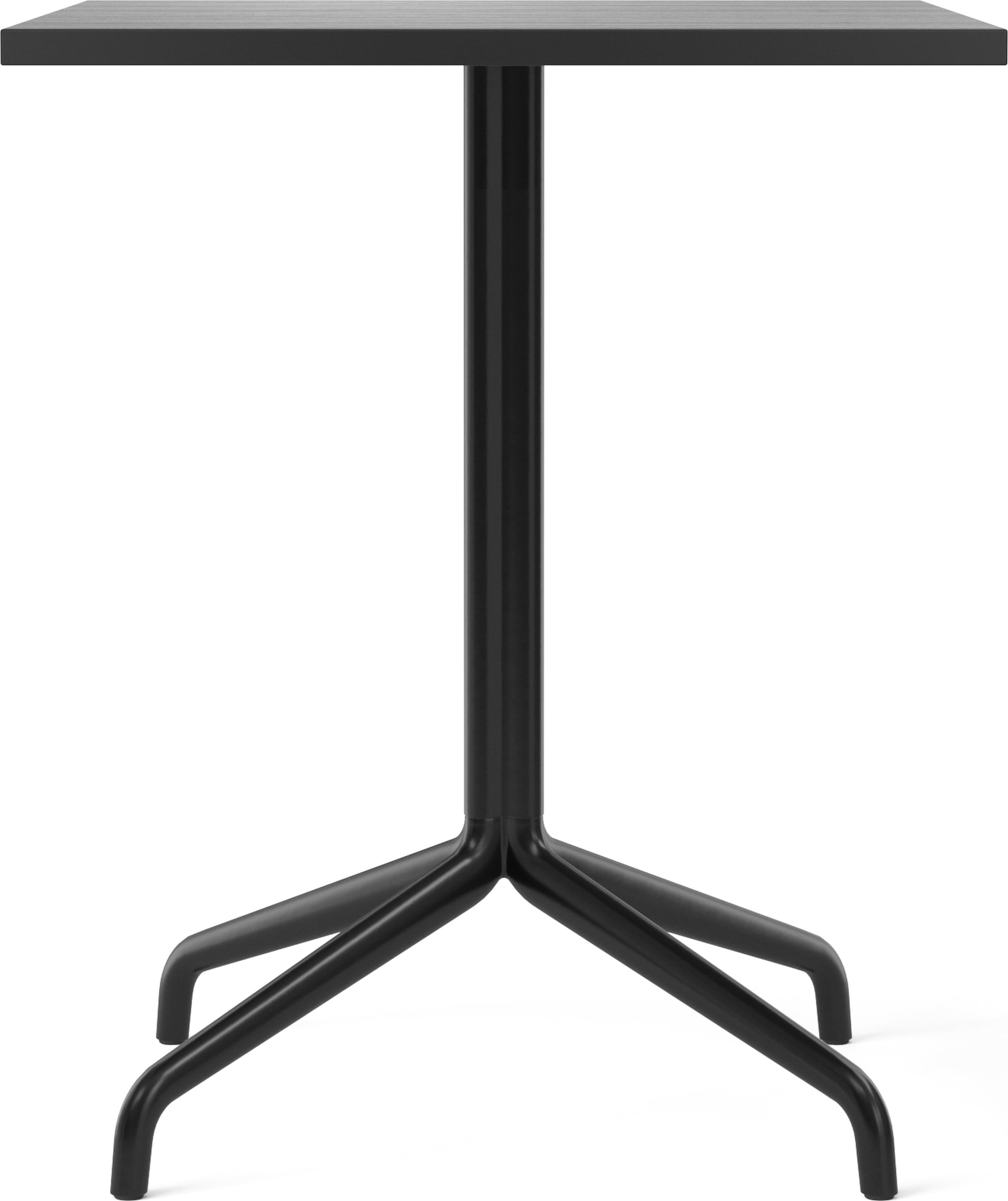 Stół Harbour Column Star Base kwadratowy 73 cm czarny