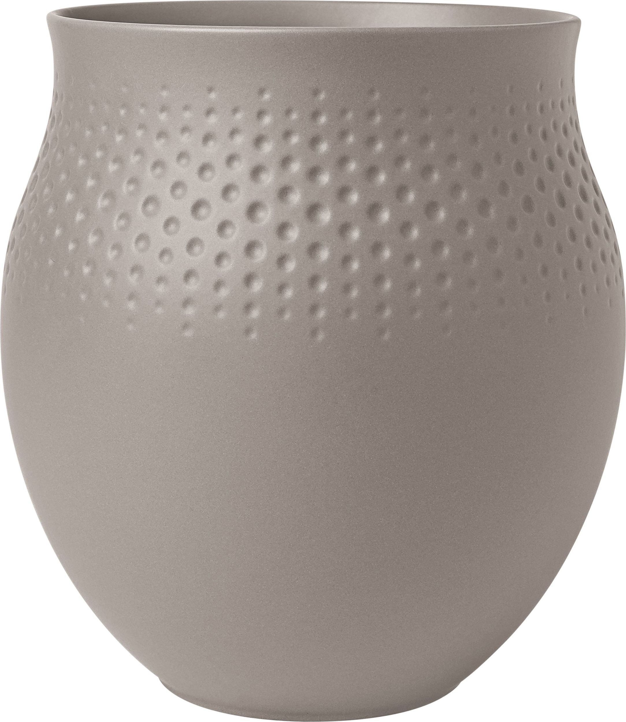 Wazon Perle Manufacture Collier Taupe 18 cm