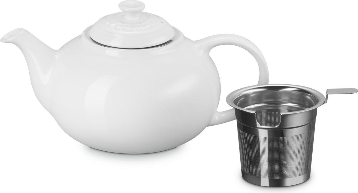 Imbryk do herbaty Le Creuset 1 3 l biały z zaparzaczem