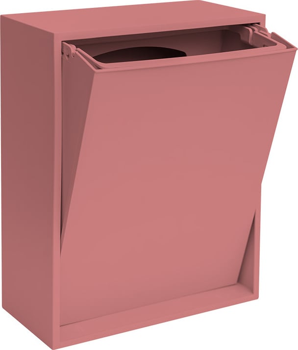 Kosz na śmieci ścienny ReCollector Recycling Box różowy