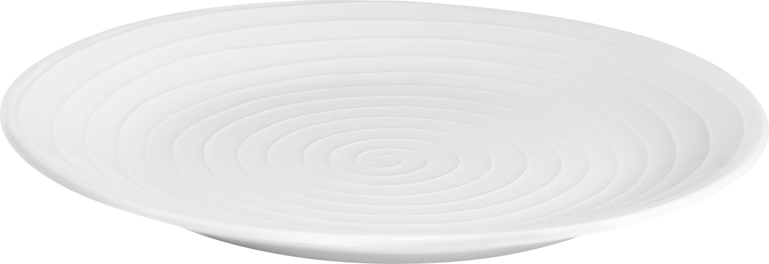 Talerz obiadowy Blond w paski 28 cm