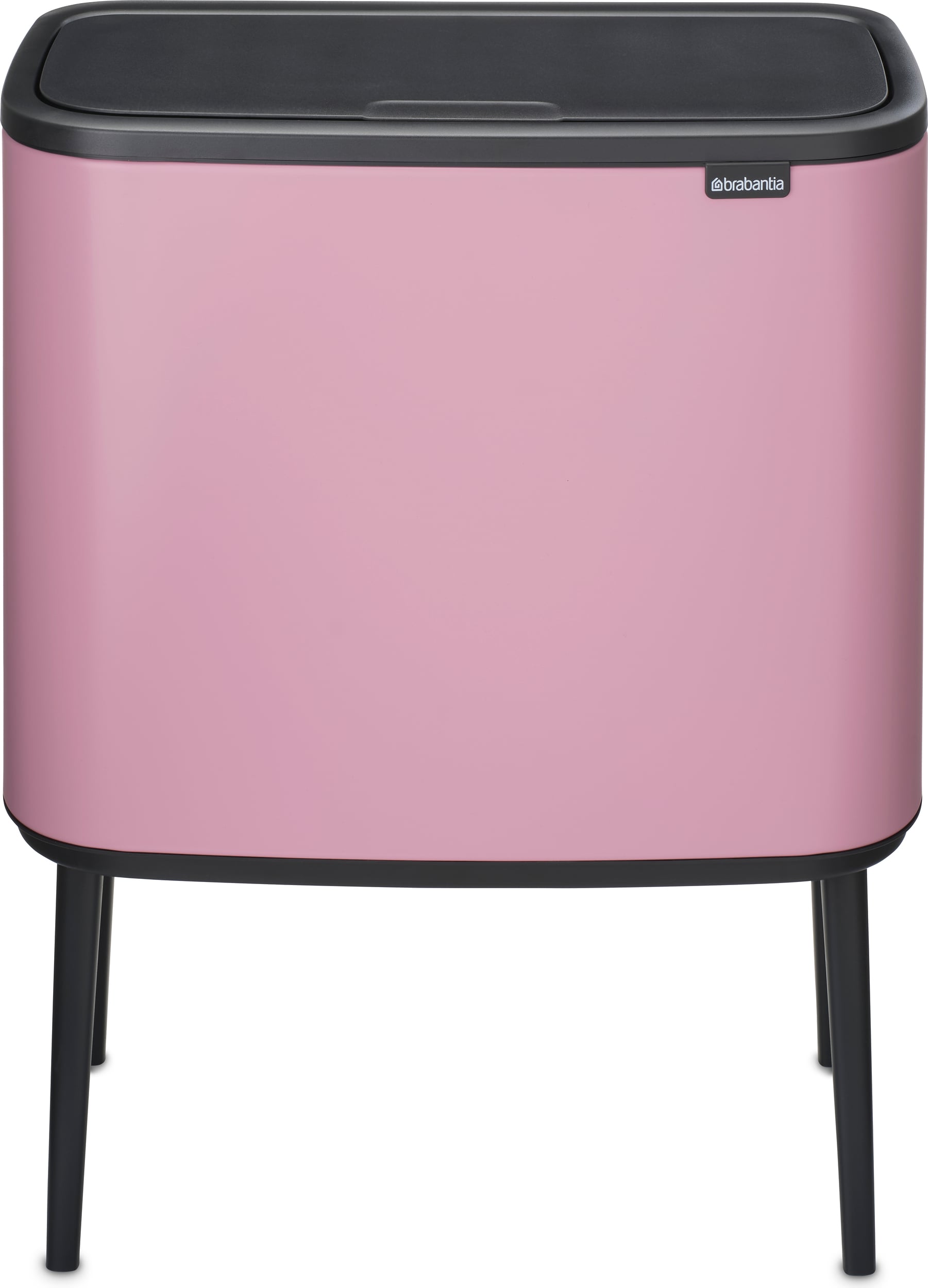 Kosz na śmieci Bo Touch Bin 11 l + 23 l różowy