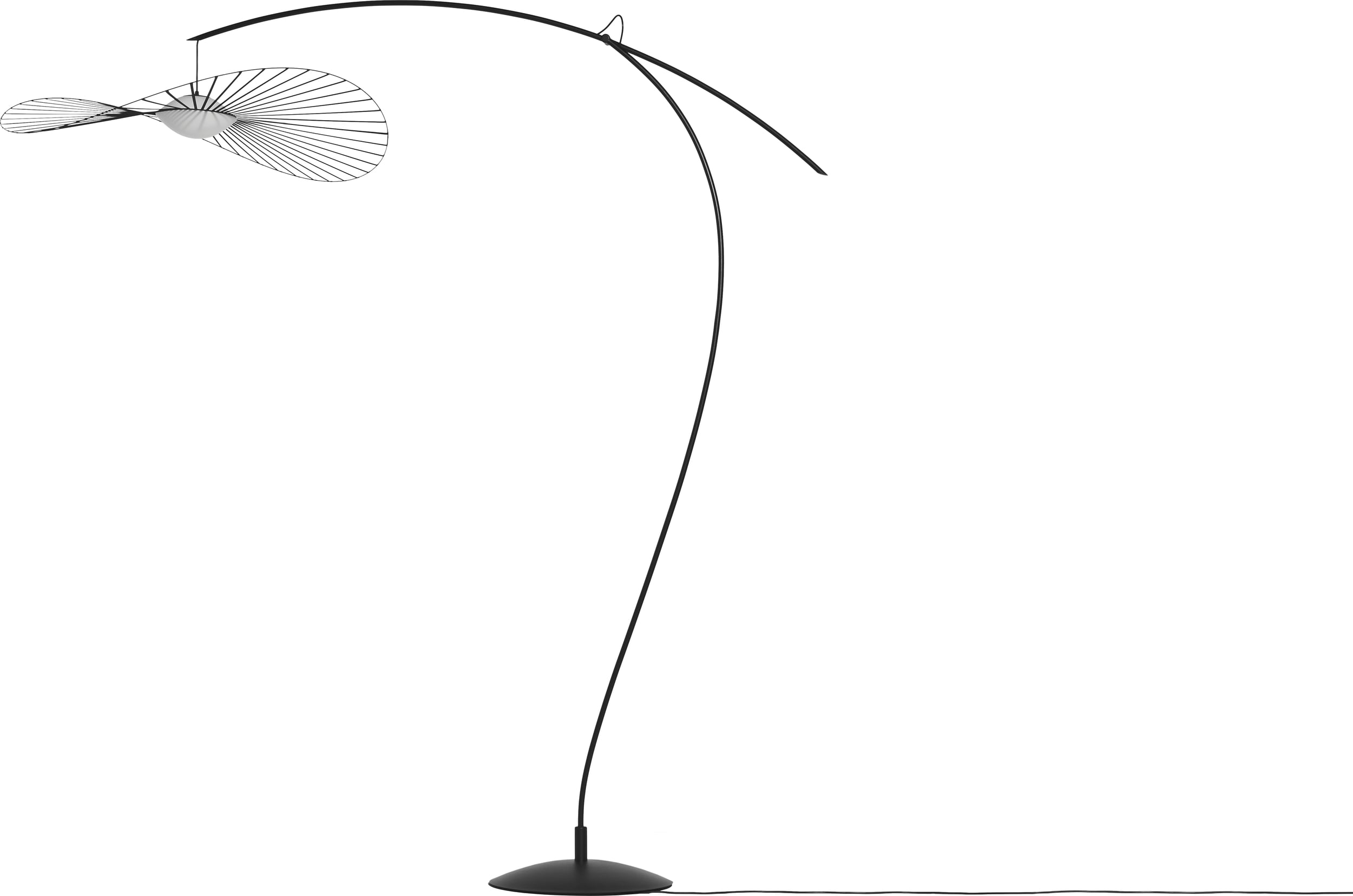 Lampa podłogowa Vertigo Nova LED 230 cm czarna