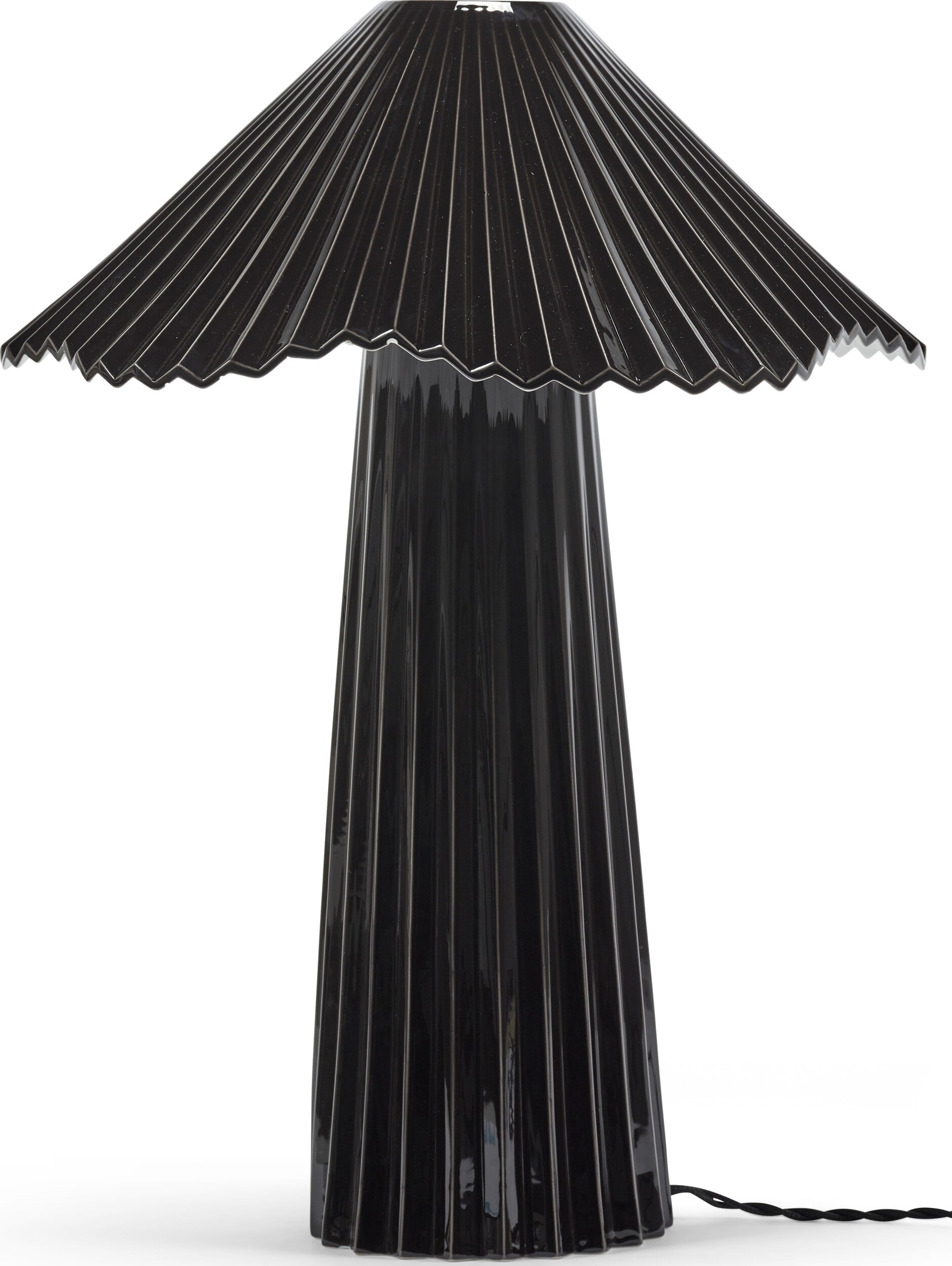 Lampa stołowa Uala 48 cm czarna