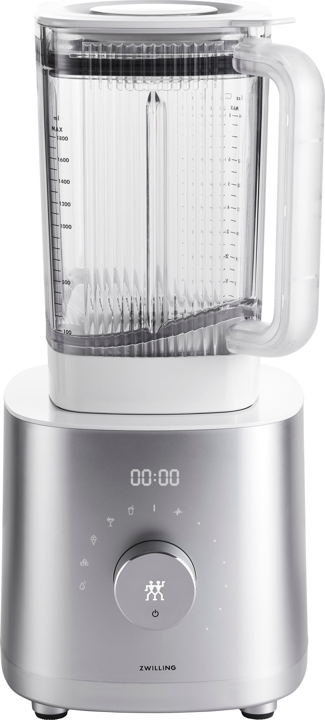 Blender kielichowy Enfinigy 1 8 l srebrny