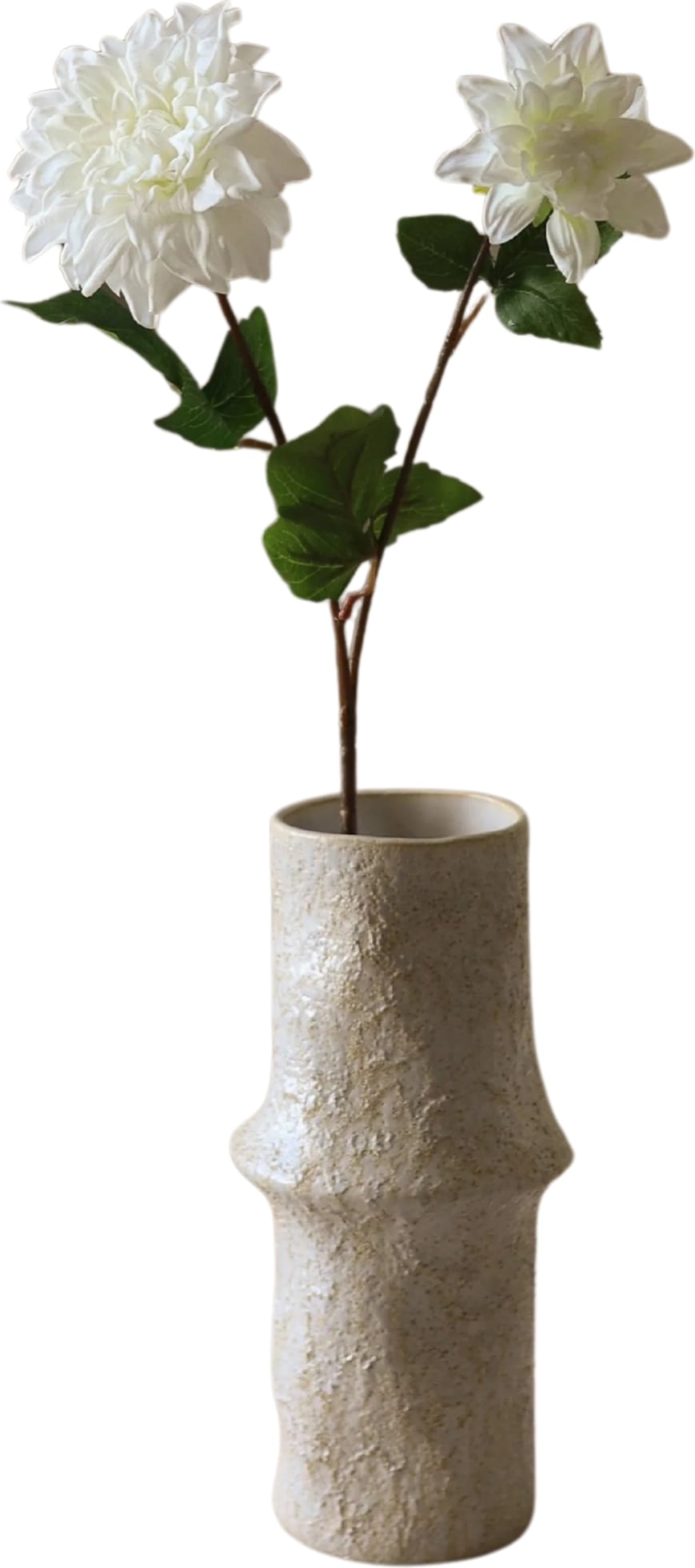 Kwiat sztuczny Botane dalia 58 cm biała