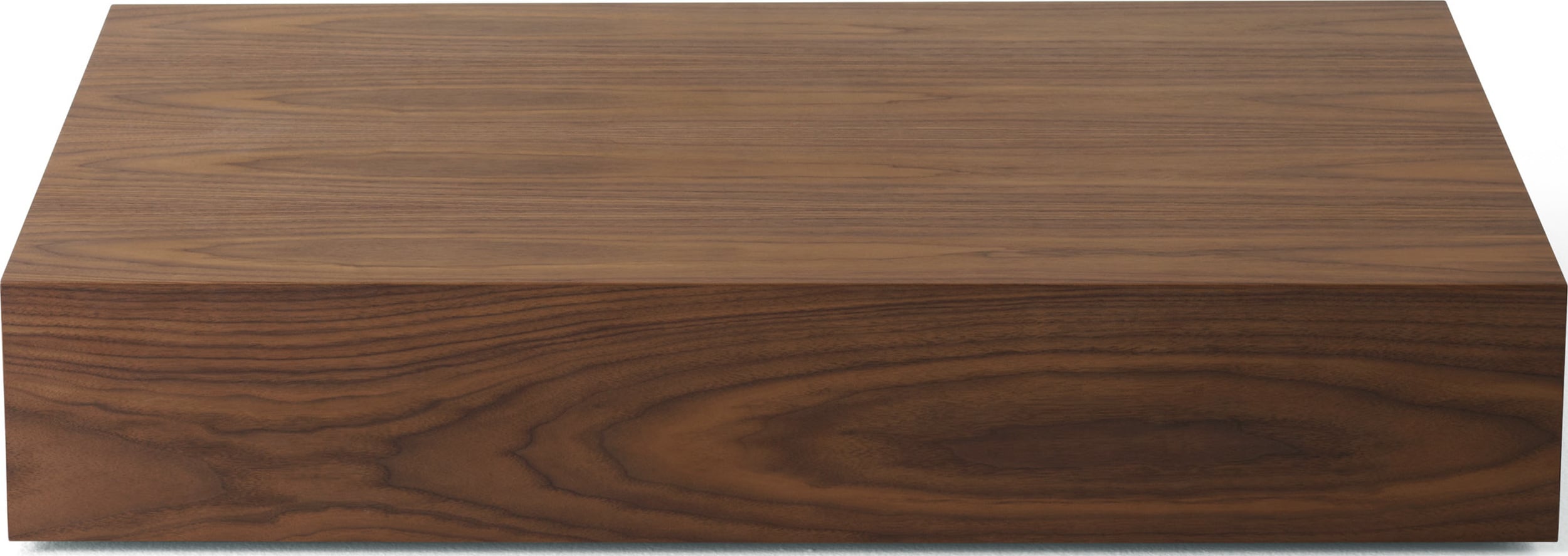 Stolik kawowy Mass 75 x 103 cm drewno orzechowe