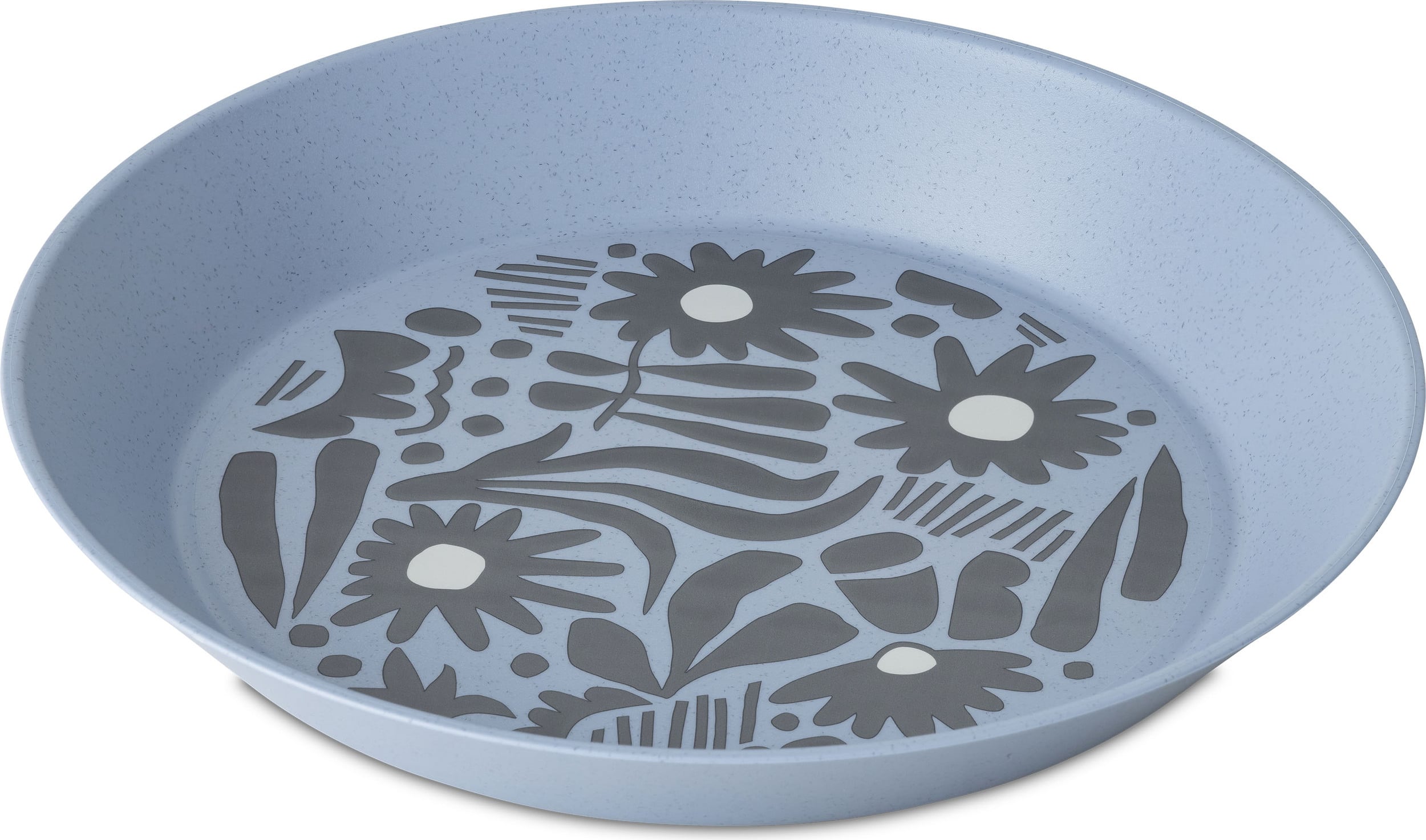Talerz Blomster Plate Bloom 24 cm niebieski